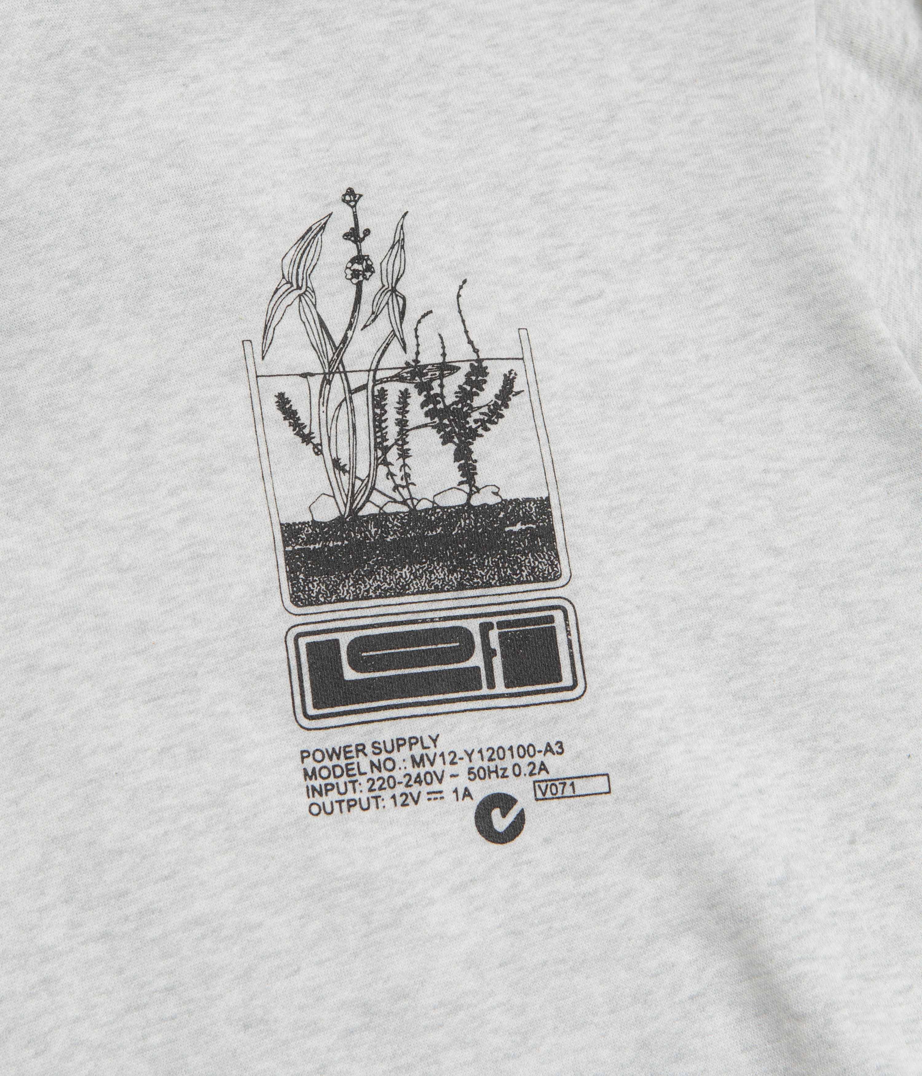 Lo-Fi Antenna Hoodie - Ash - Image 3