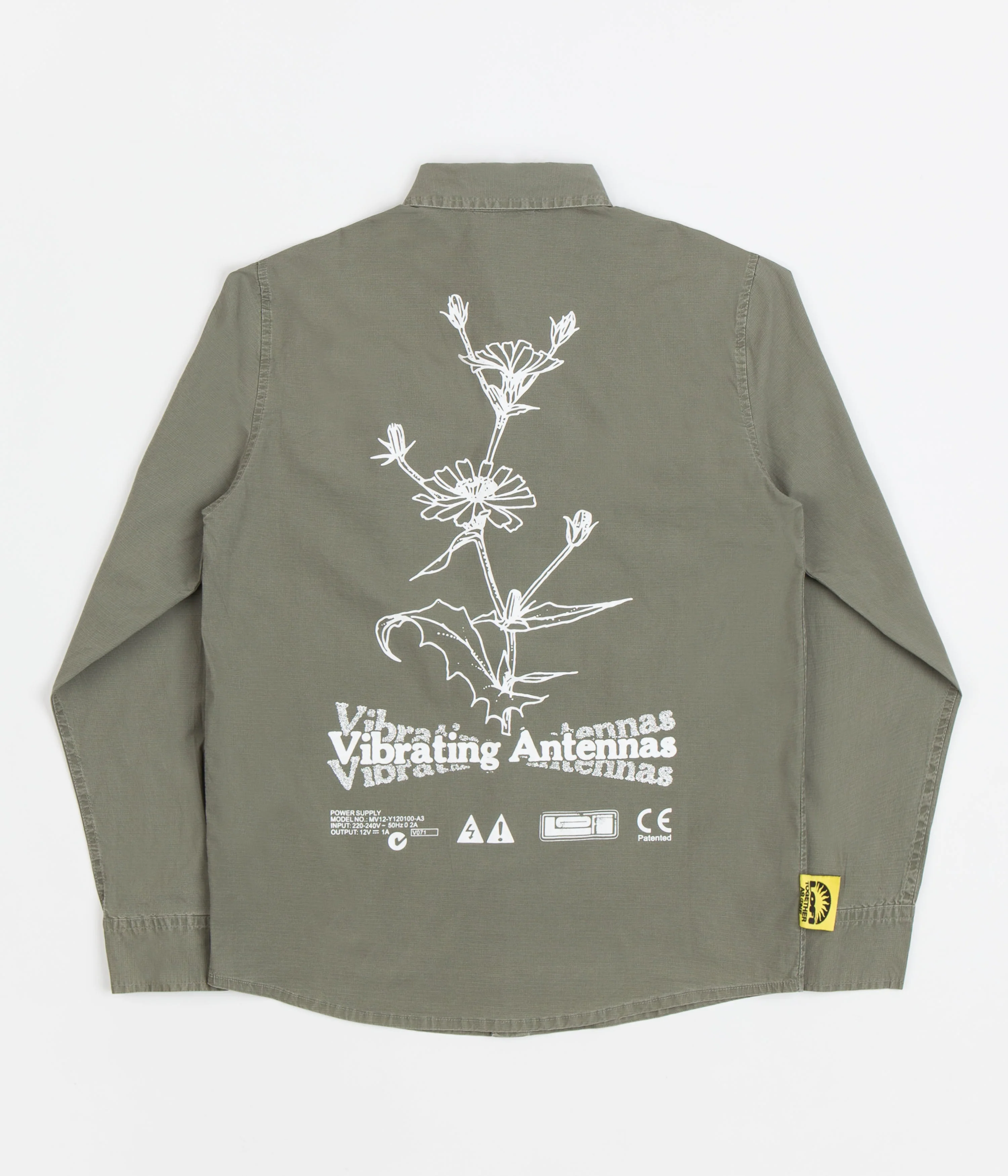 Lo-Fi Antenna Ripstop Shirt - Washed Sage - Image 2