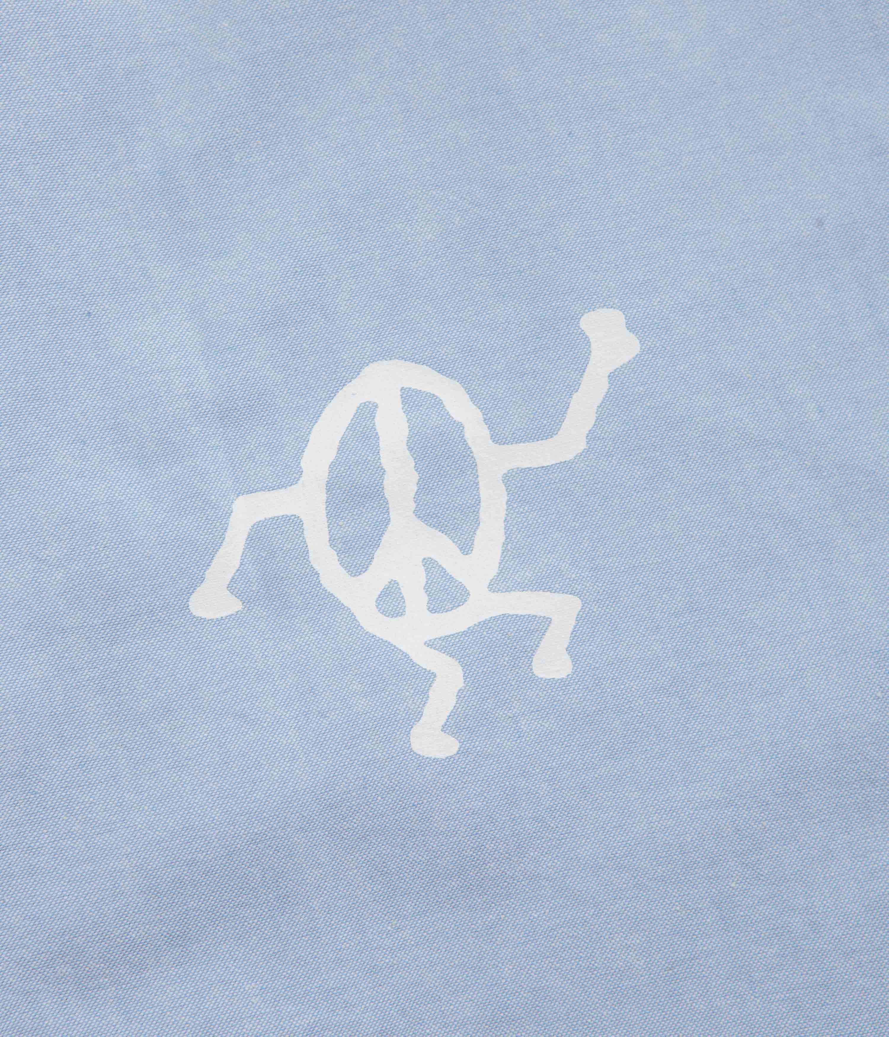 Lo-Fi Encounter Oxford Shirt - Light Blue - Image 7