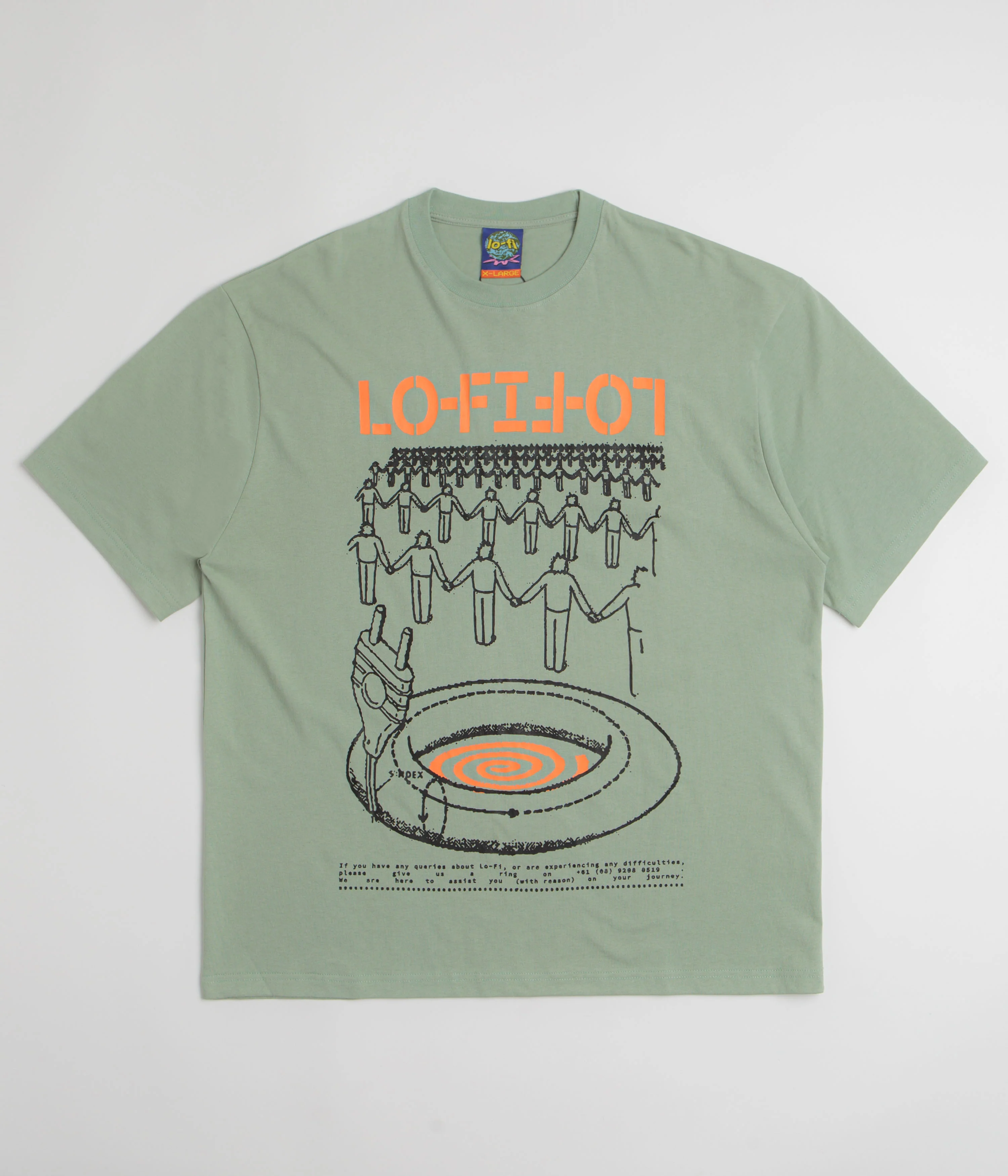 Lo-Fi Leader T-Shirt - Ice
