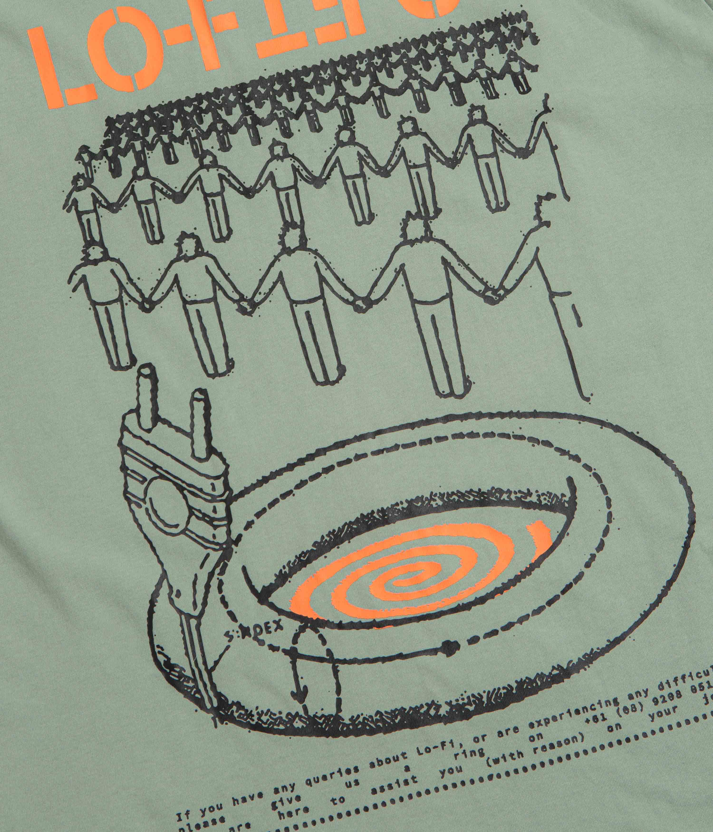 Lo-Fi Leader T-Shirt - Ice - Image 3
