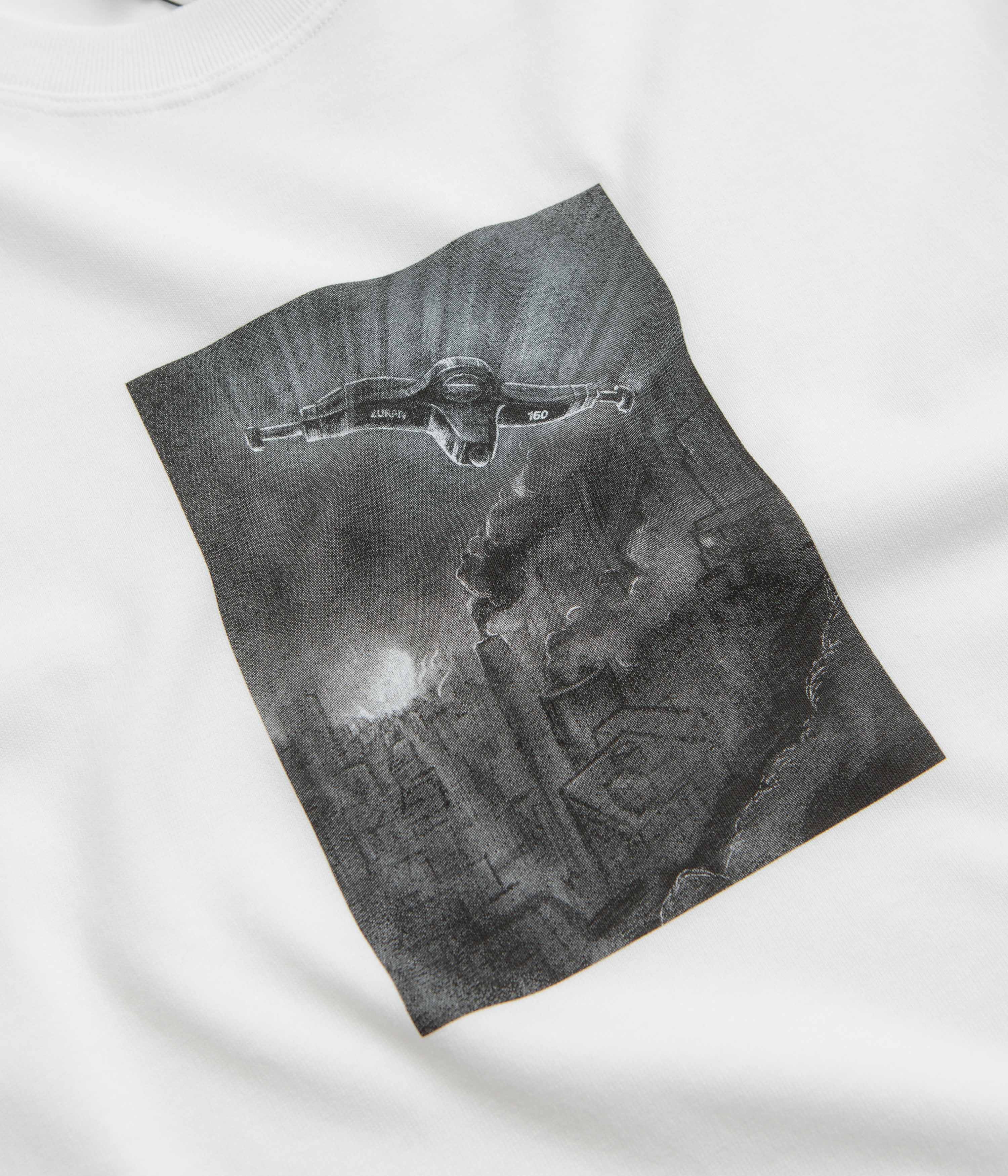 Lurpiv Sci-Fi Hanger T-Shirt - White - Image 2