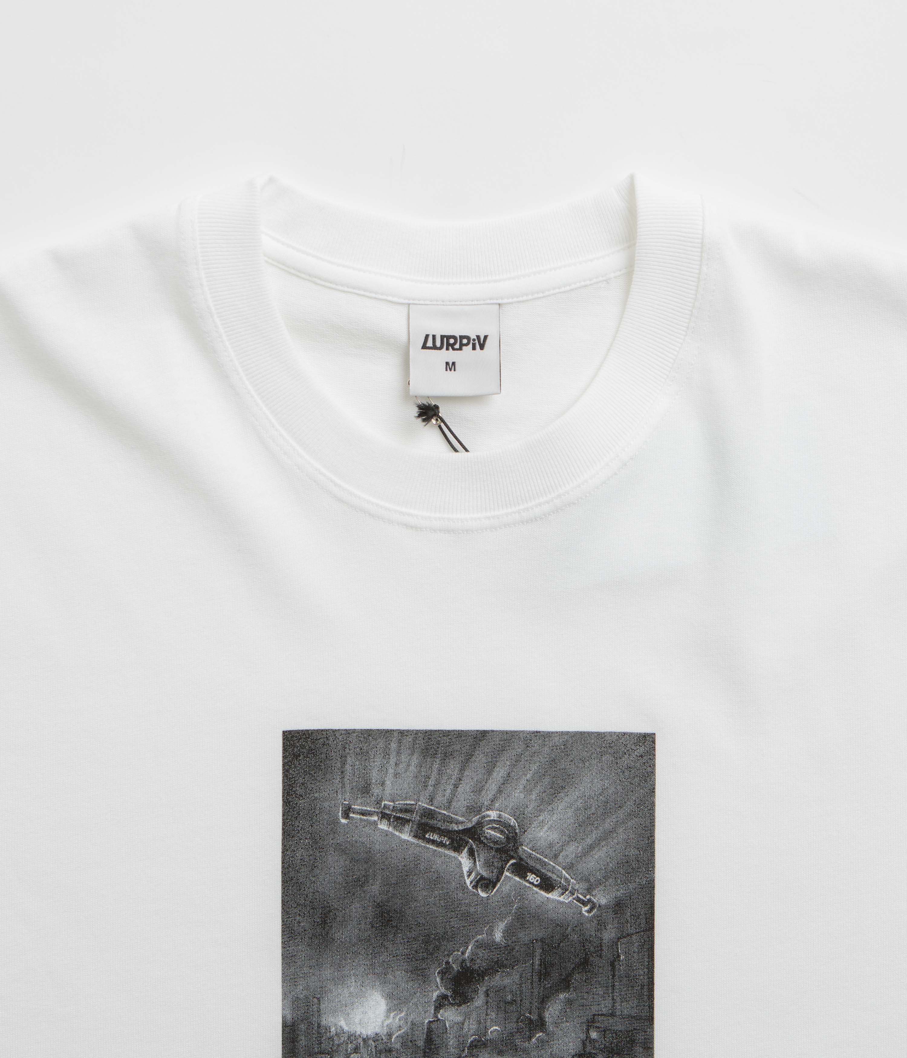 Lurpiv Sci-Fi Hanger T-Shirt - White - Image 3