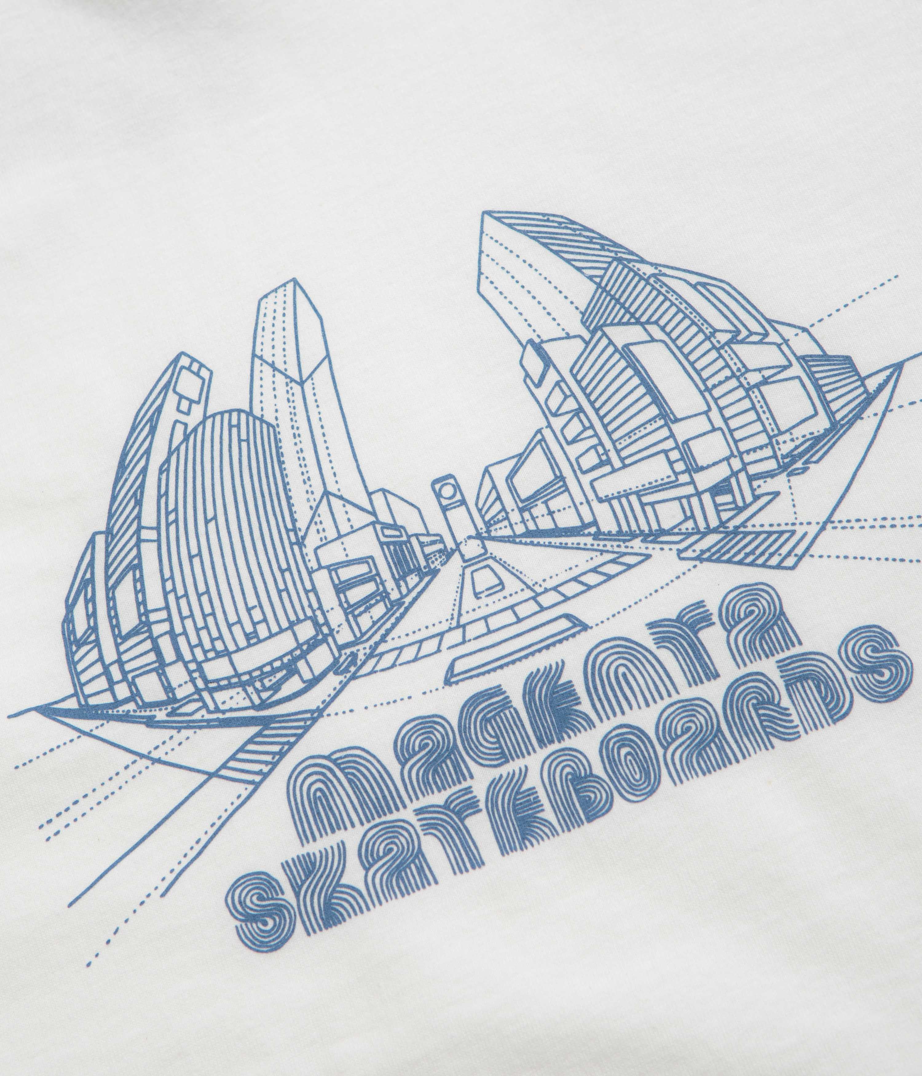 Magenta 3D T-Shirt - White - Image 3