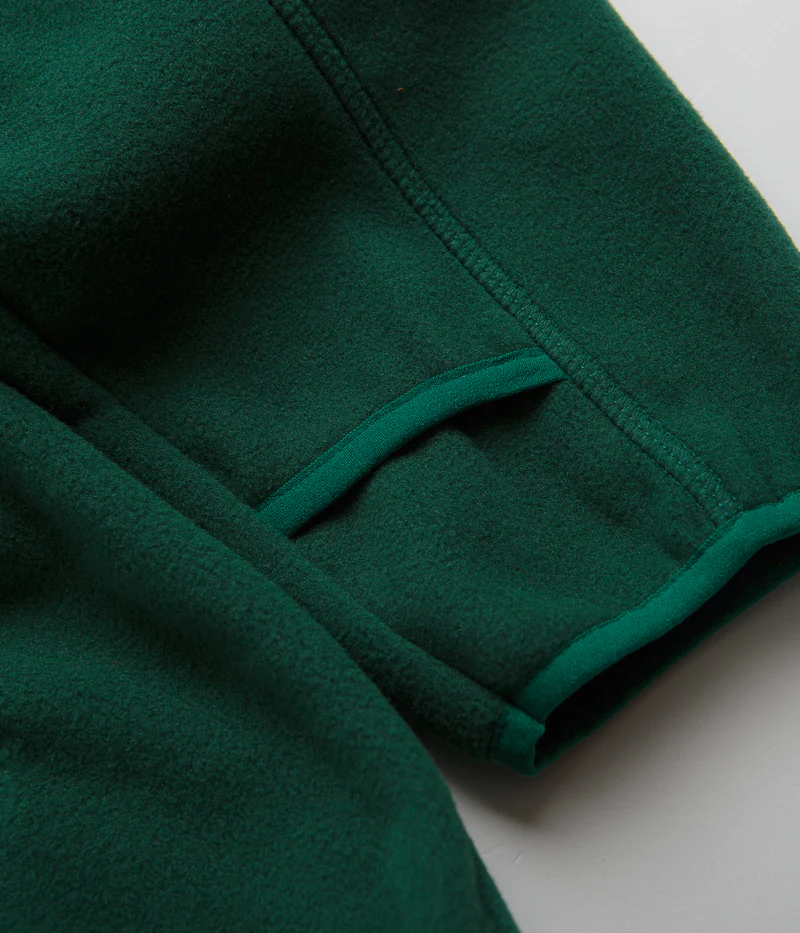 Magenta Antartic Zipped Hoodie - Green - Image 5