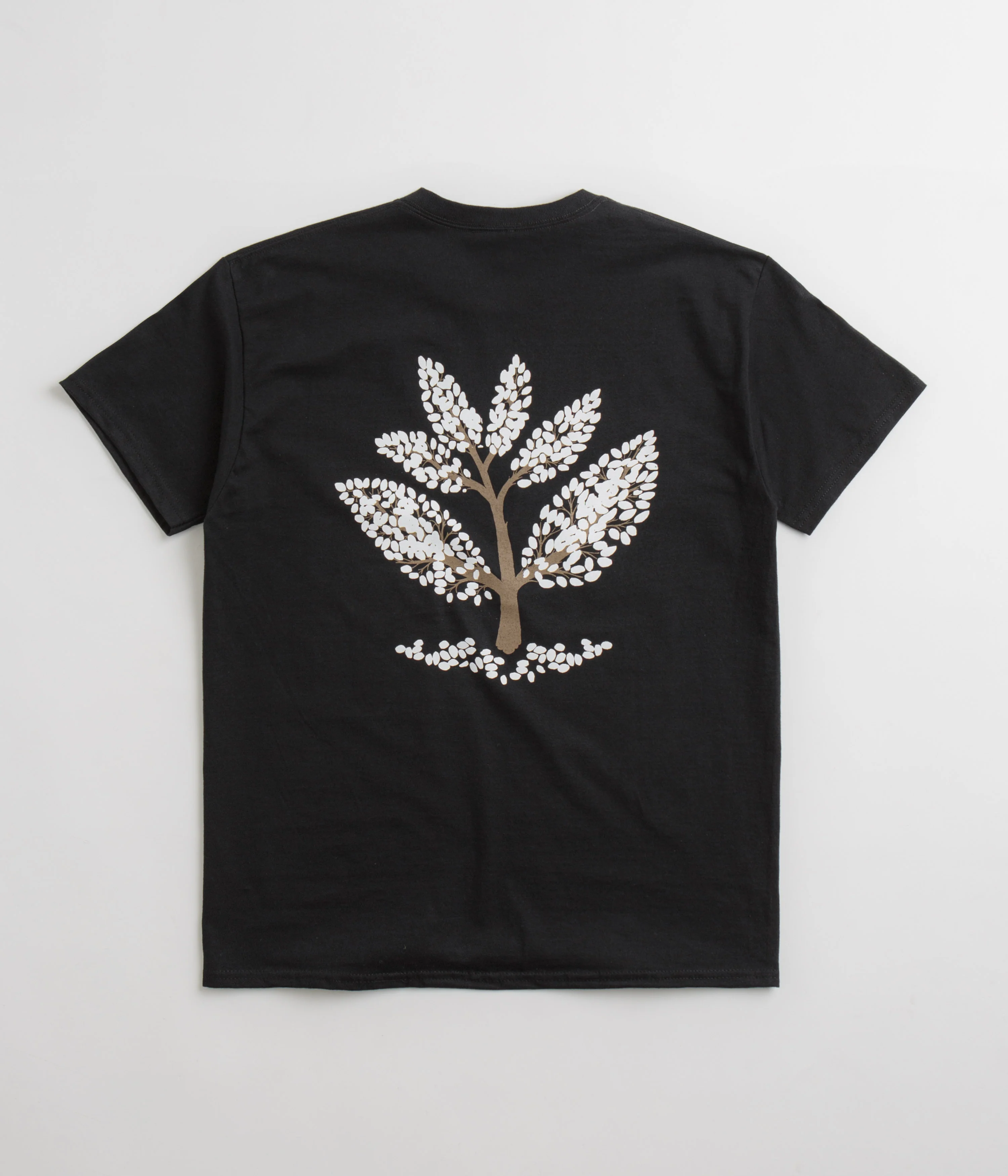 Magenta Blossom T-Shirt - Black