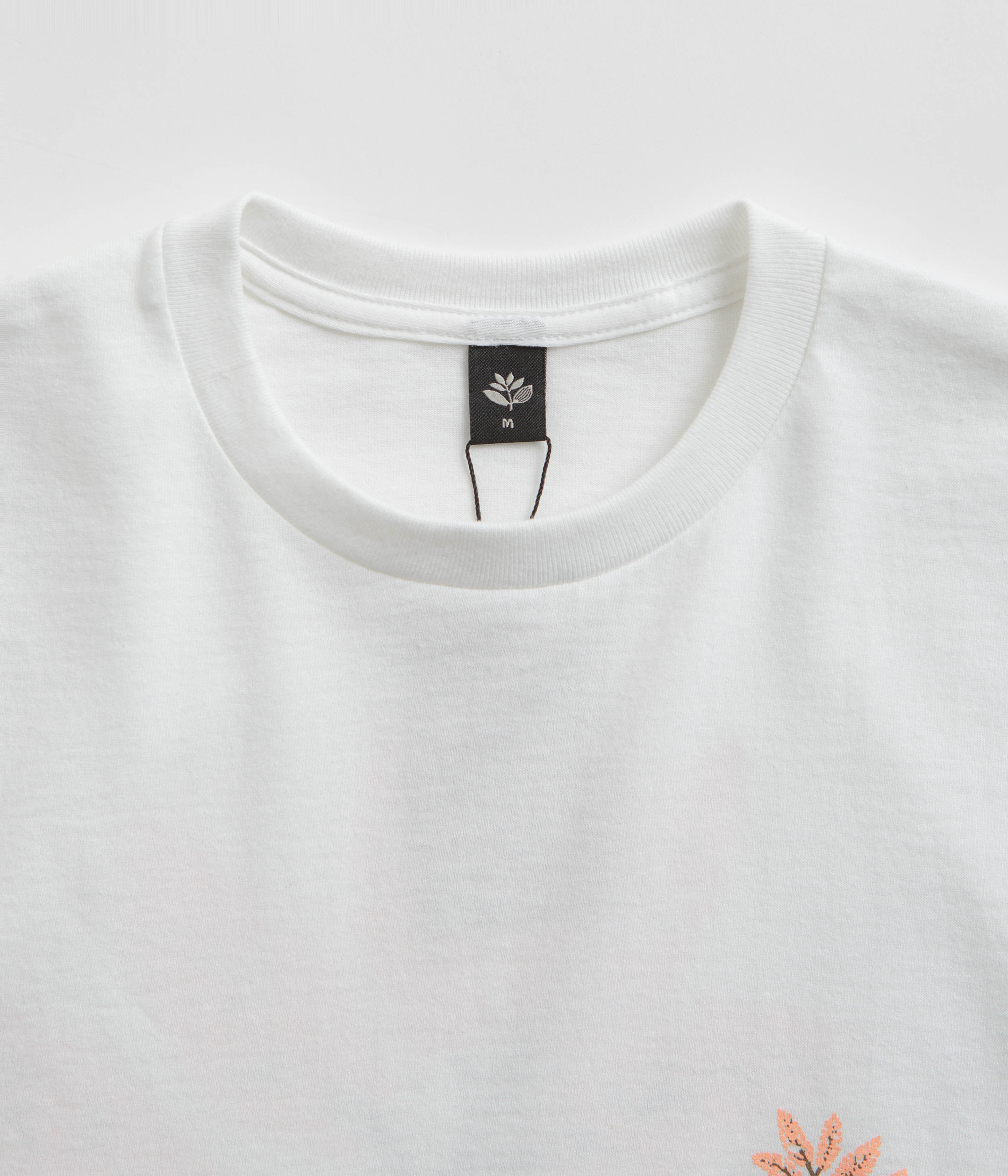 Magenta Blossom T-Shirt - White - Image 4