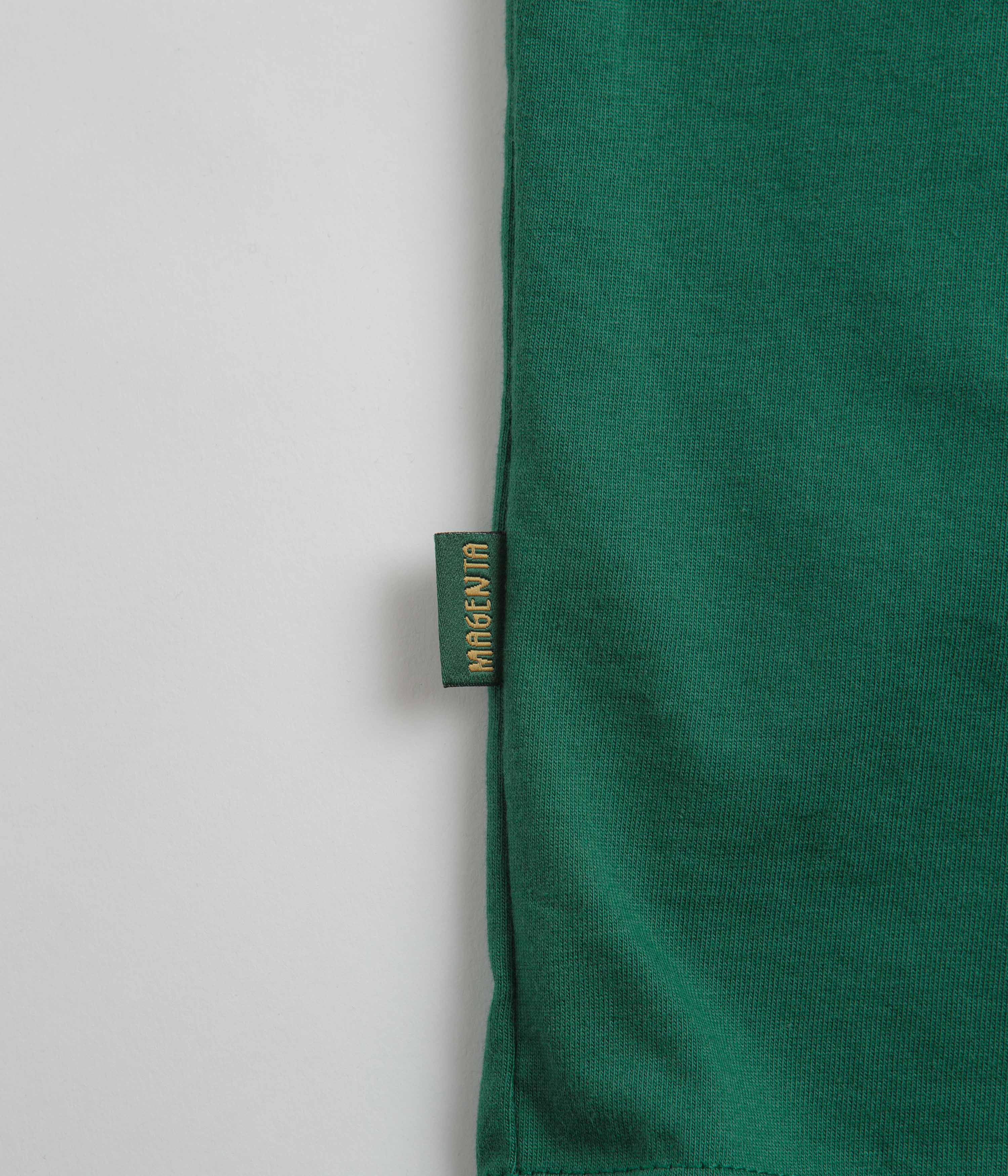 Magenta Chess T-Shirt - Green - Image 2
