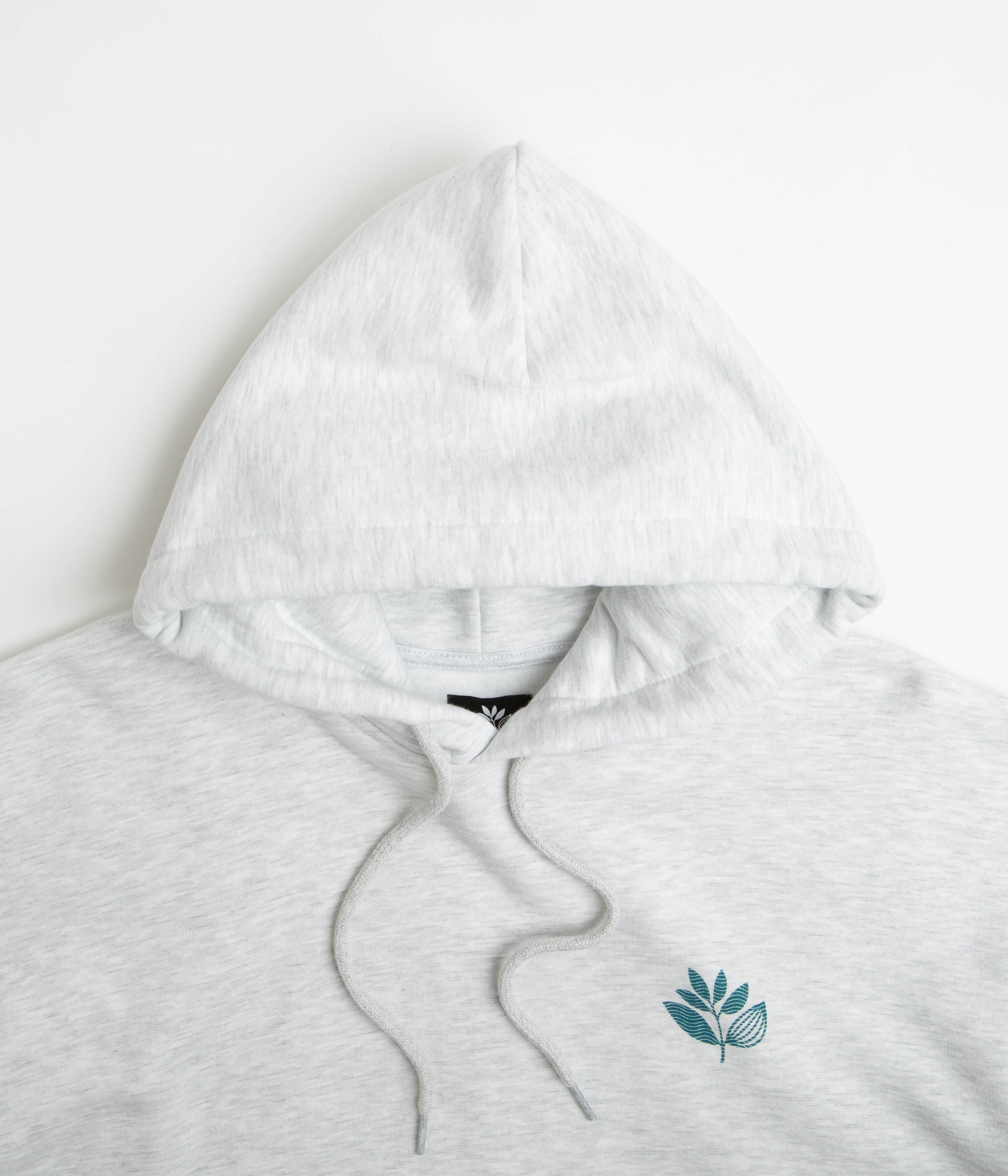 Magenta Deep Plant Hoodie -  Ash - Image 6