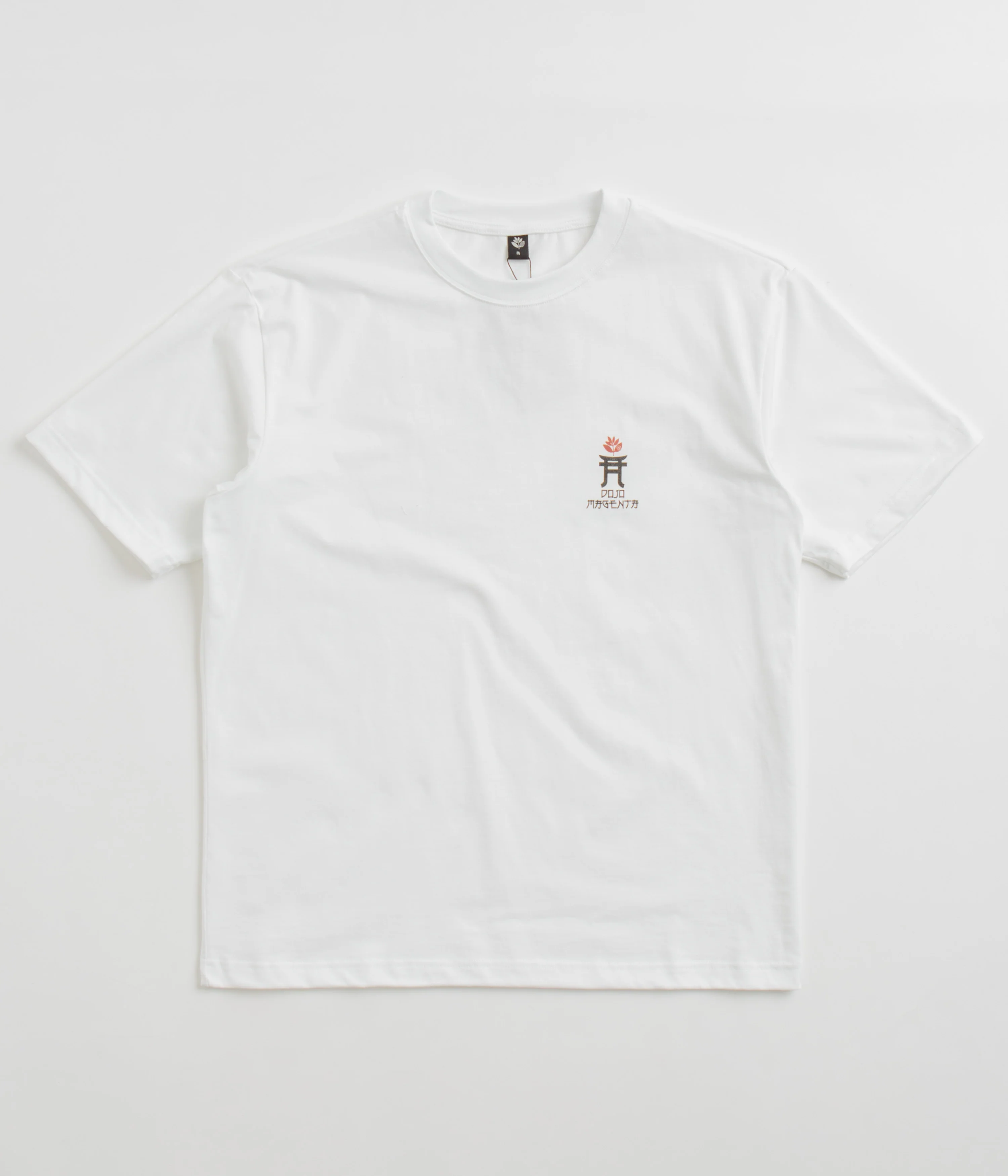 Magenta Dojo T-Shirt - White - Image 2