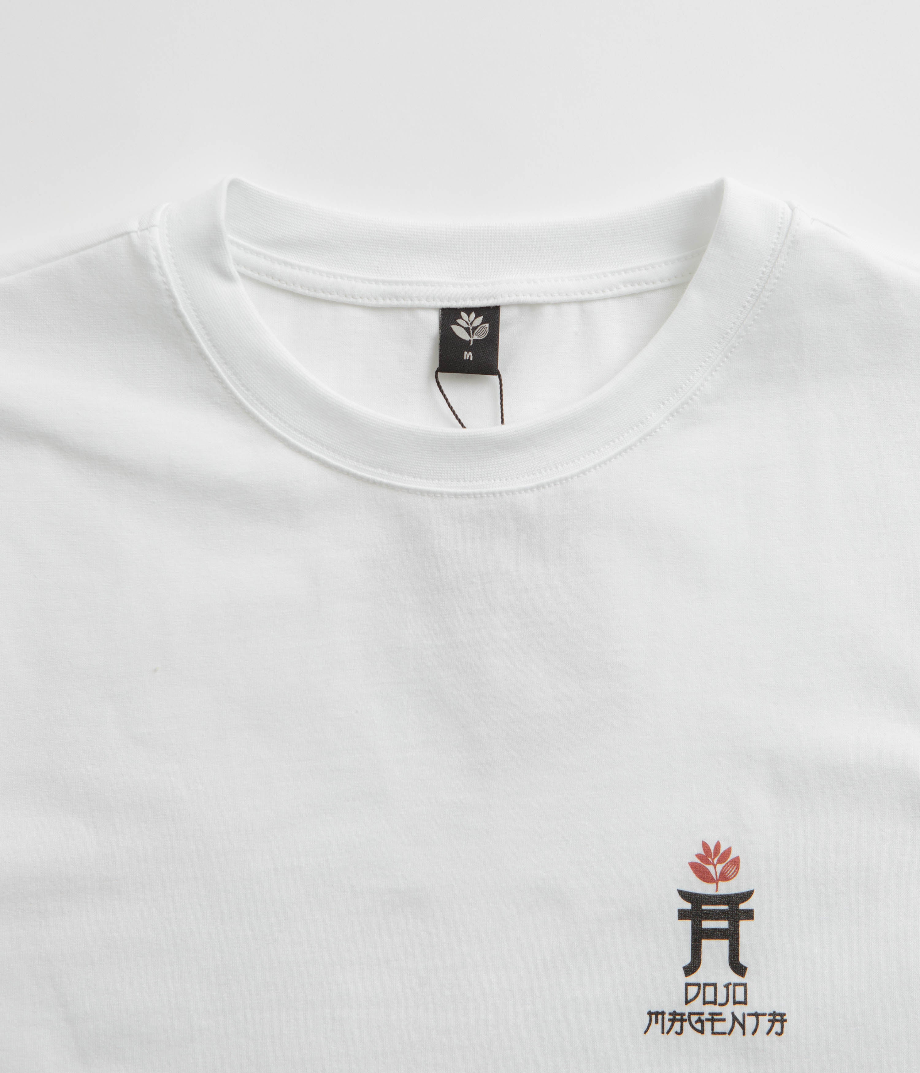Magenta Dojo T-Shirt - White - Image 4
