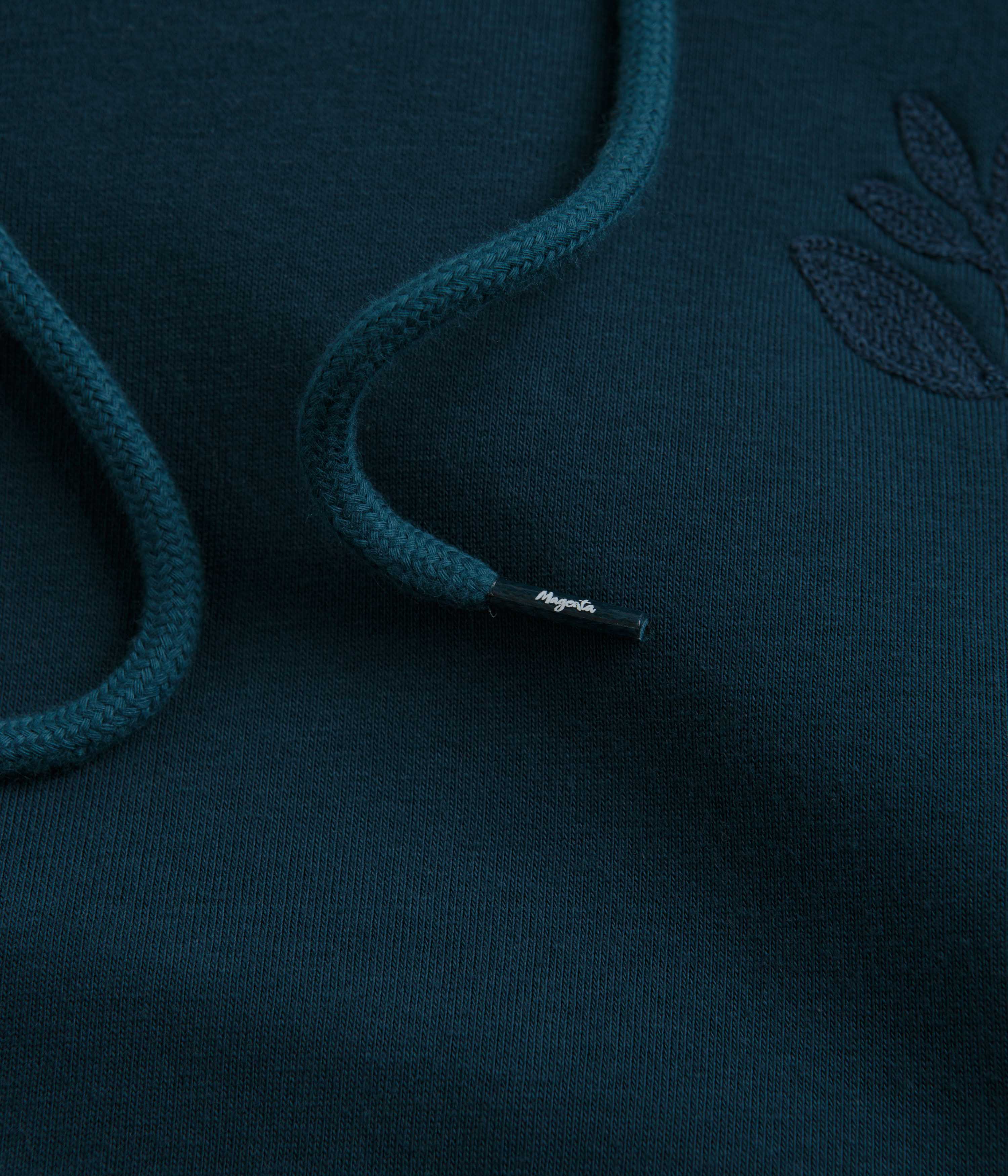 Magenta Embro Hoodie - Petrol Blue - Image 5