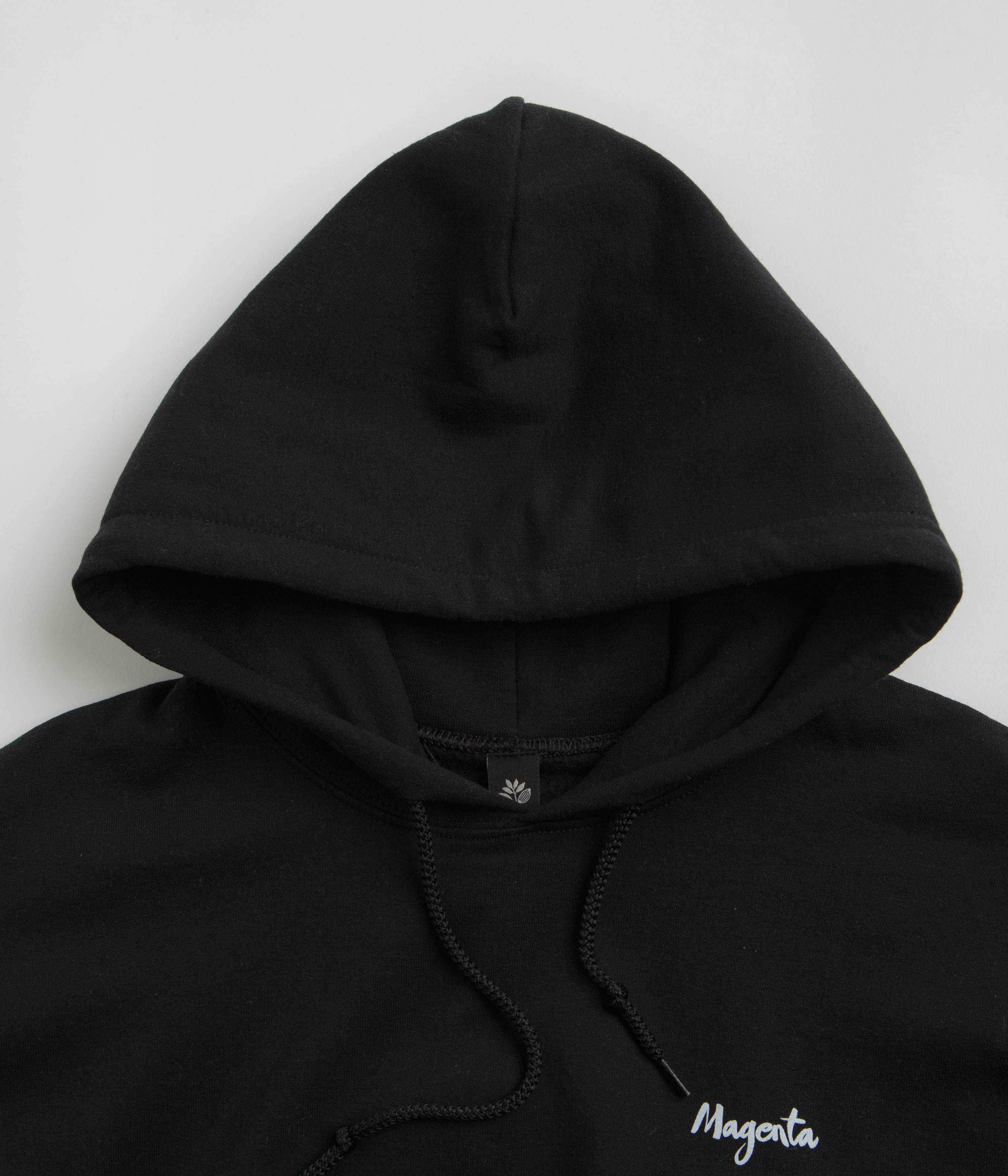 Magenta Femme Hoodie - Black - Image 3