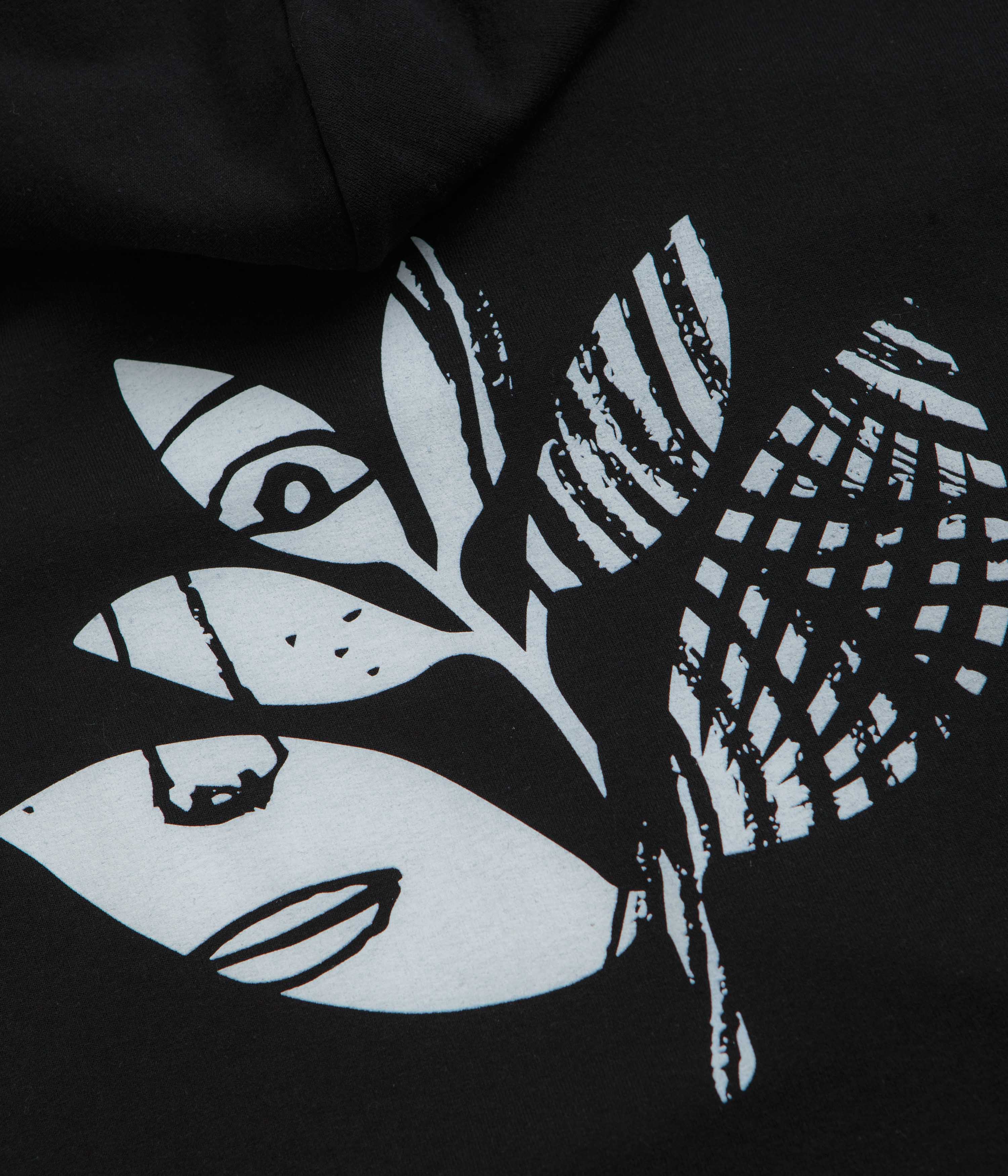 Magenta Femme Hoodie - Black - Image 5