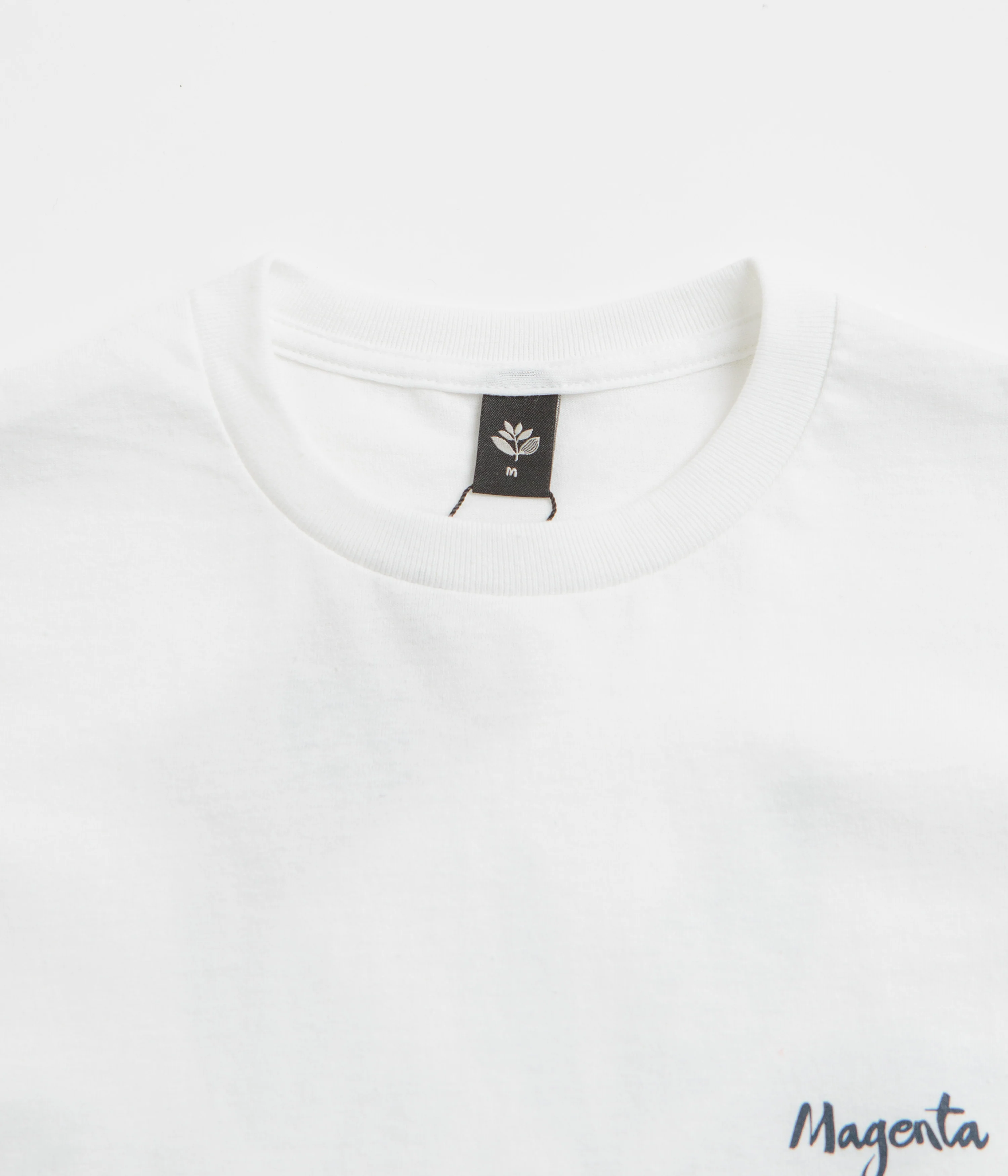 Magenta Femme T-Shirt - White - Image 3
