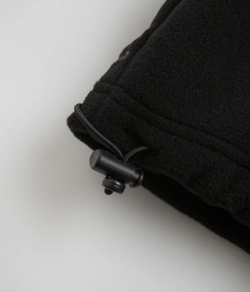 Magenta Loop Fleece Hoodie - Black - Image 6