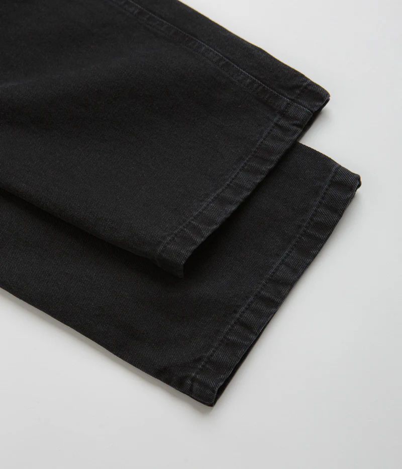 Magenta Loose Pants - Black Denim - Image 8