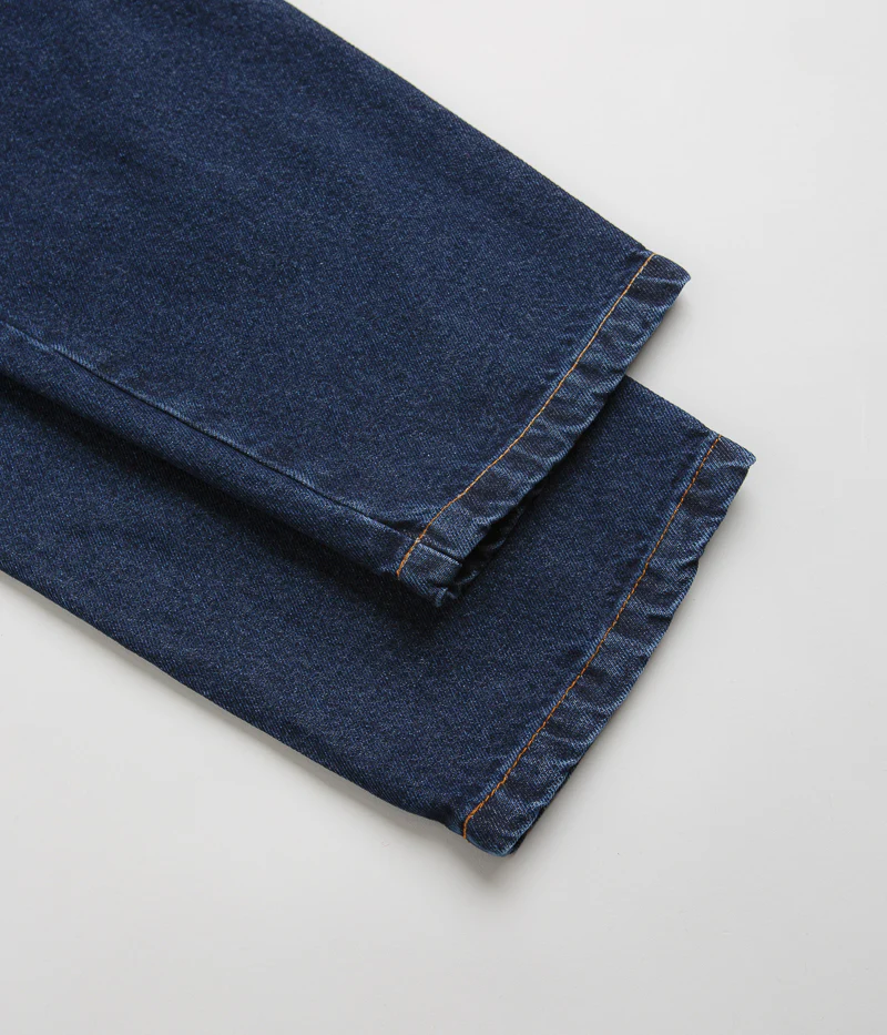 Magenta Loose Pants - Blue Denim - Image 8
