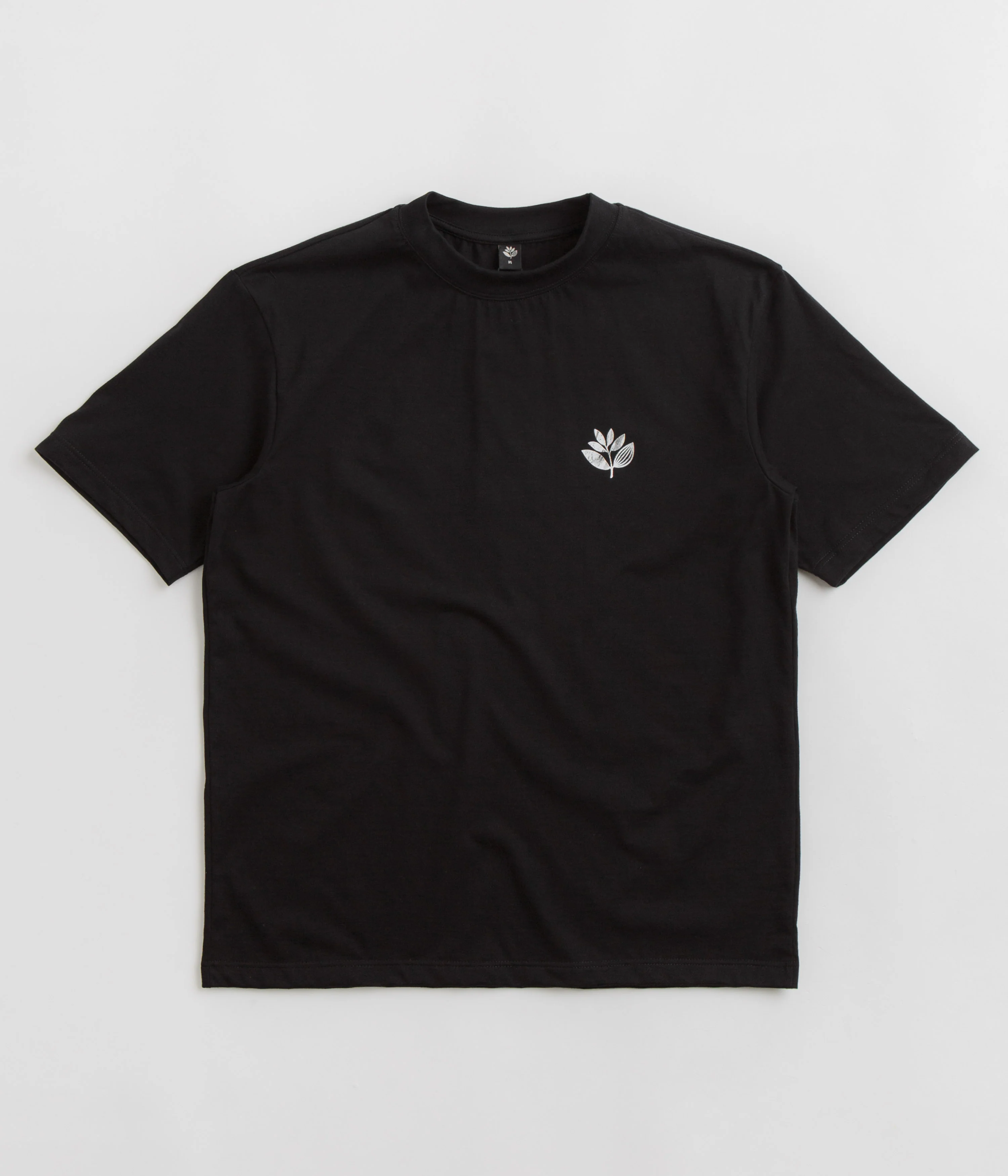 Magenta Marble T-Shirt - Black - Image 2