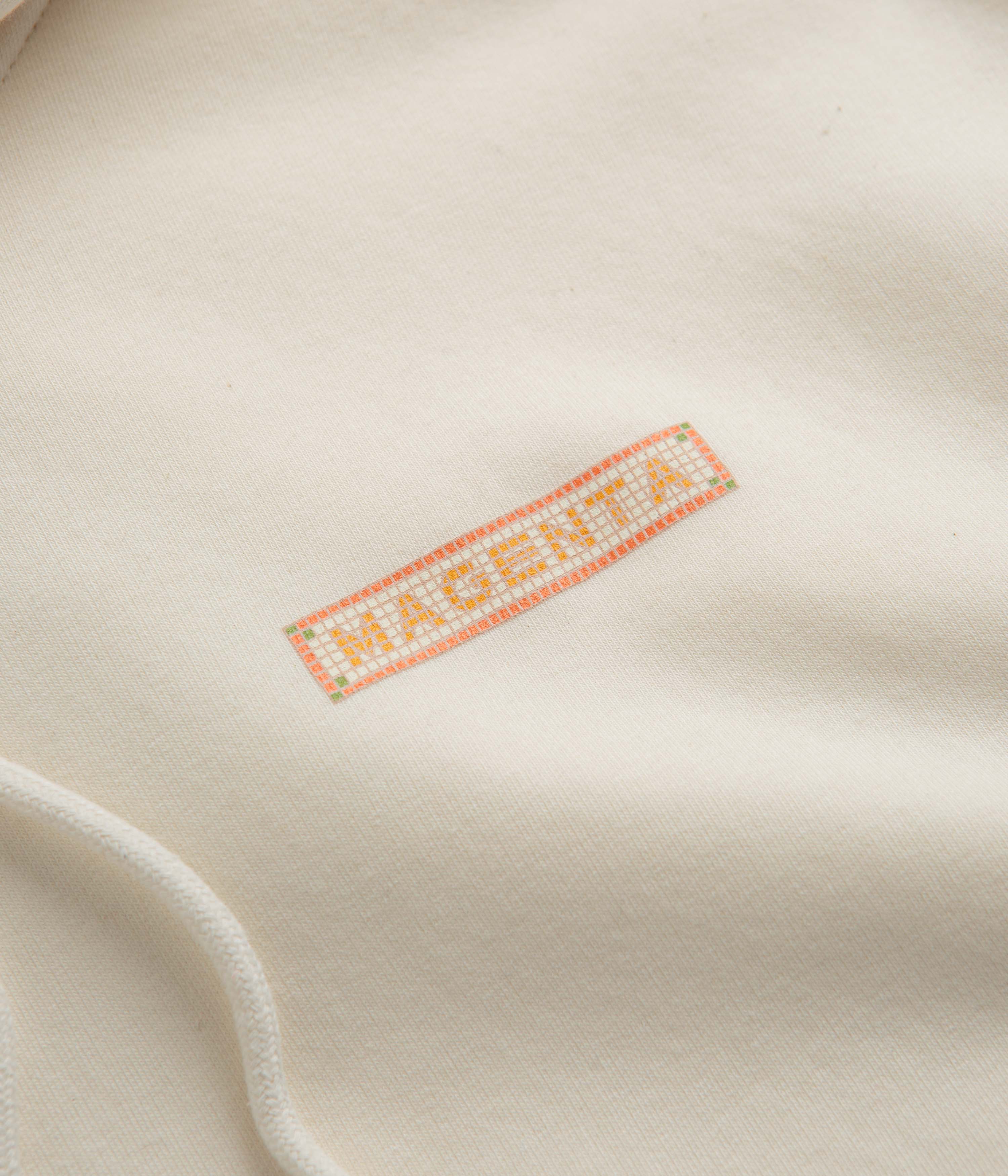 Magenta Mosaic Hoodie - Natural - Image 4