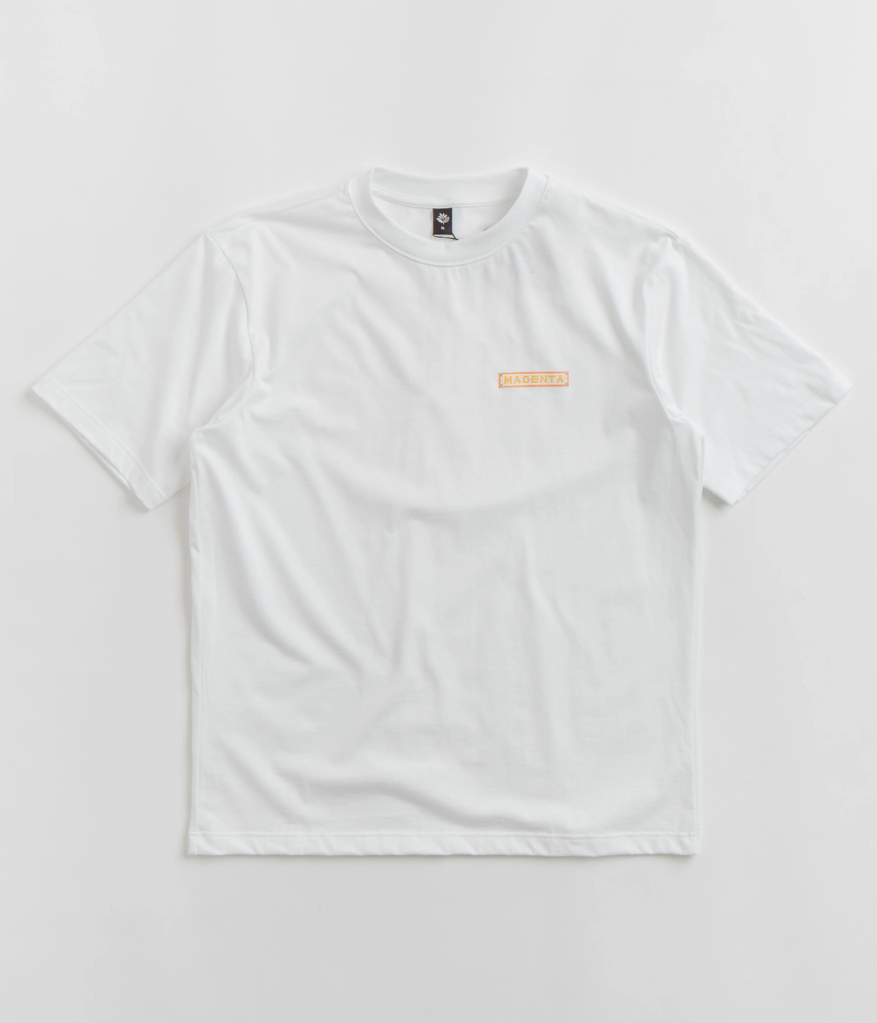 Magenta Mosaic T-Shirt - White - Image 2