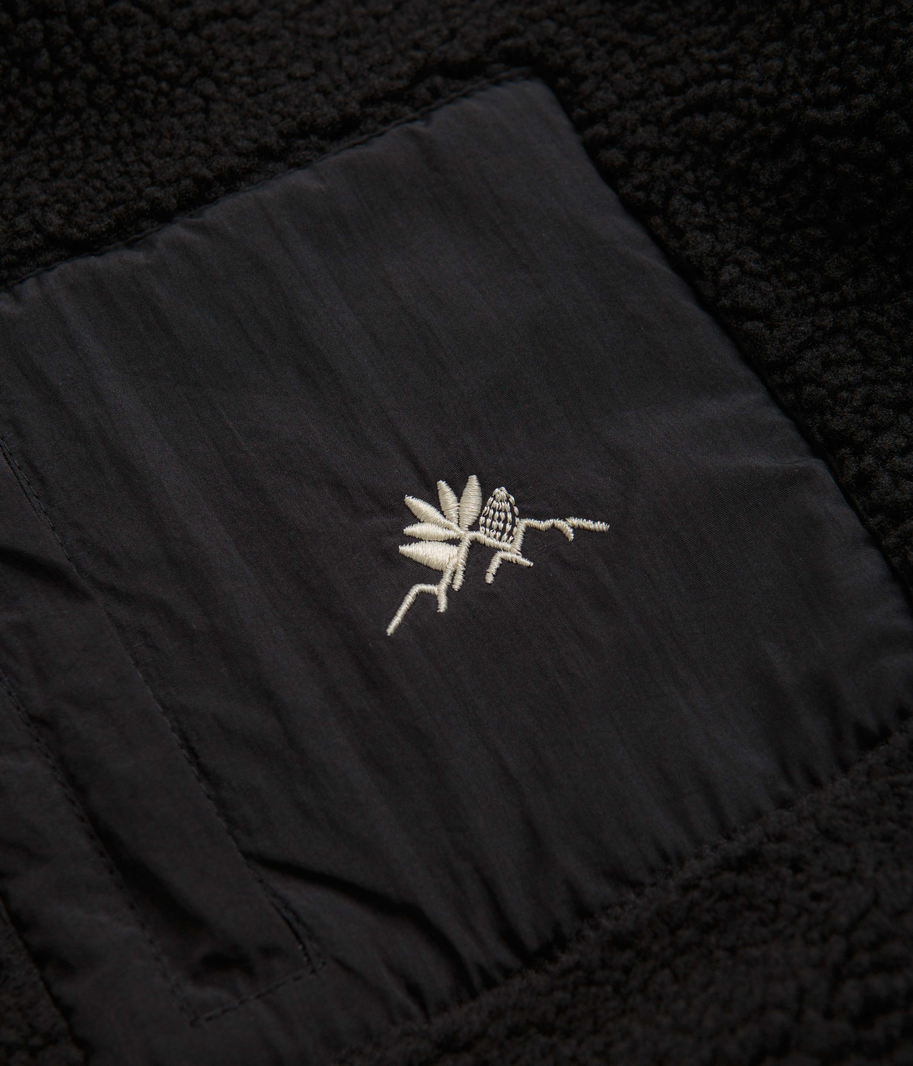 Magenta MTN 3/4 High Neck Fleece - Black - Image 3