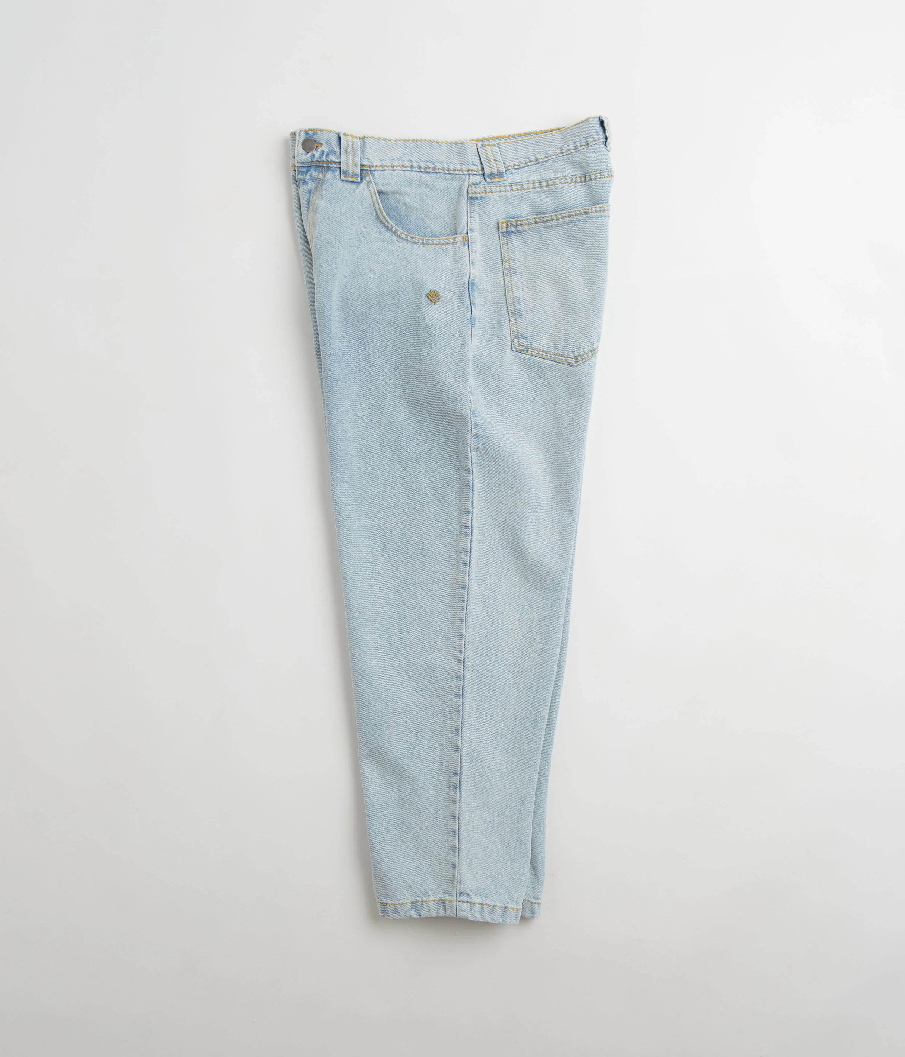 Magenta OG 2 Tone Jeans - Washed Denim / Orange - Image 2