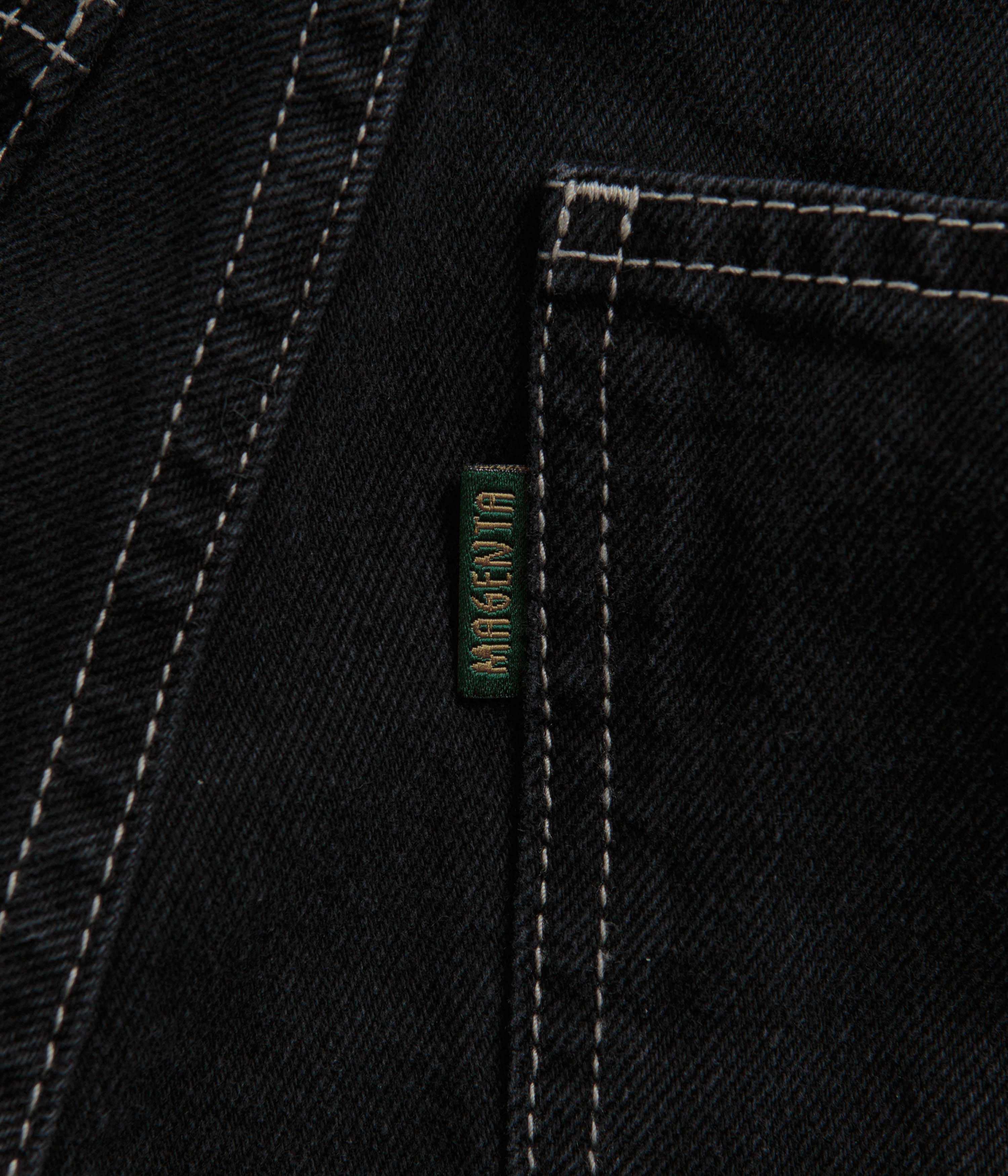 Magenta OG Stitch Jeans - Black Denim - Image 10