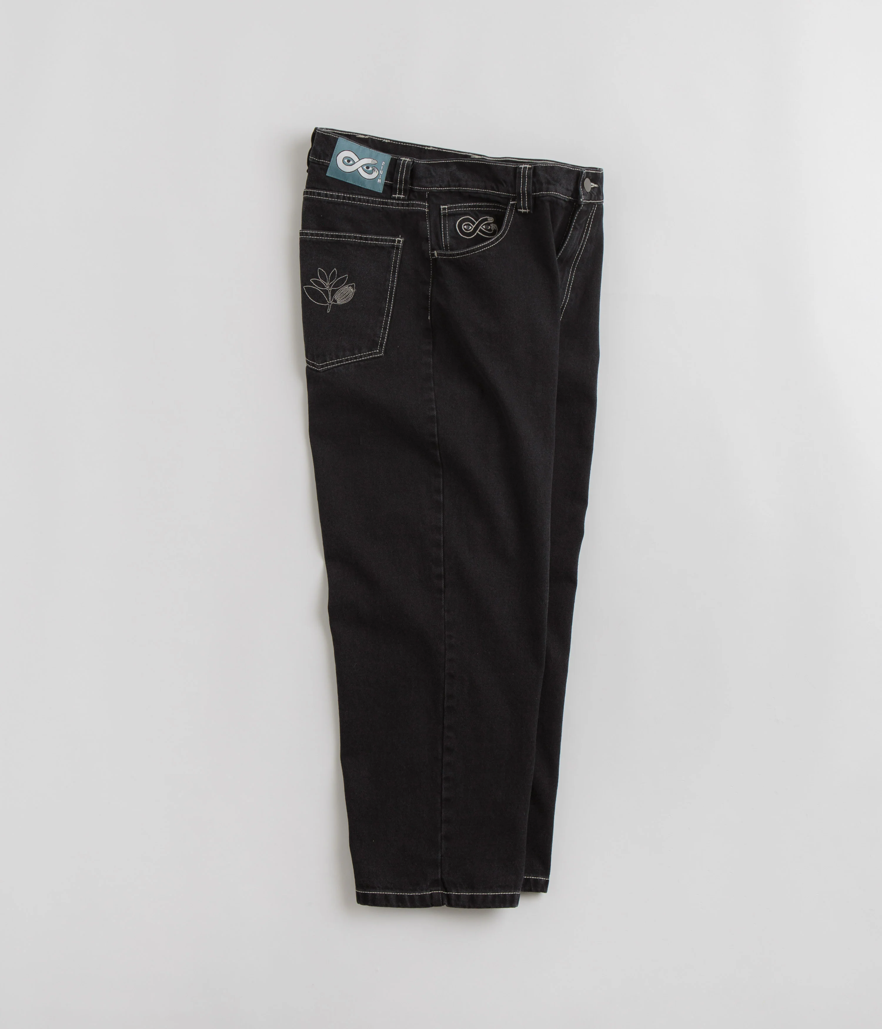 Magenta OG Stitch Jeans - Black Denim - Image 2