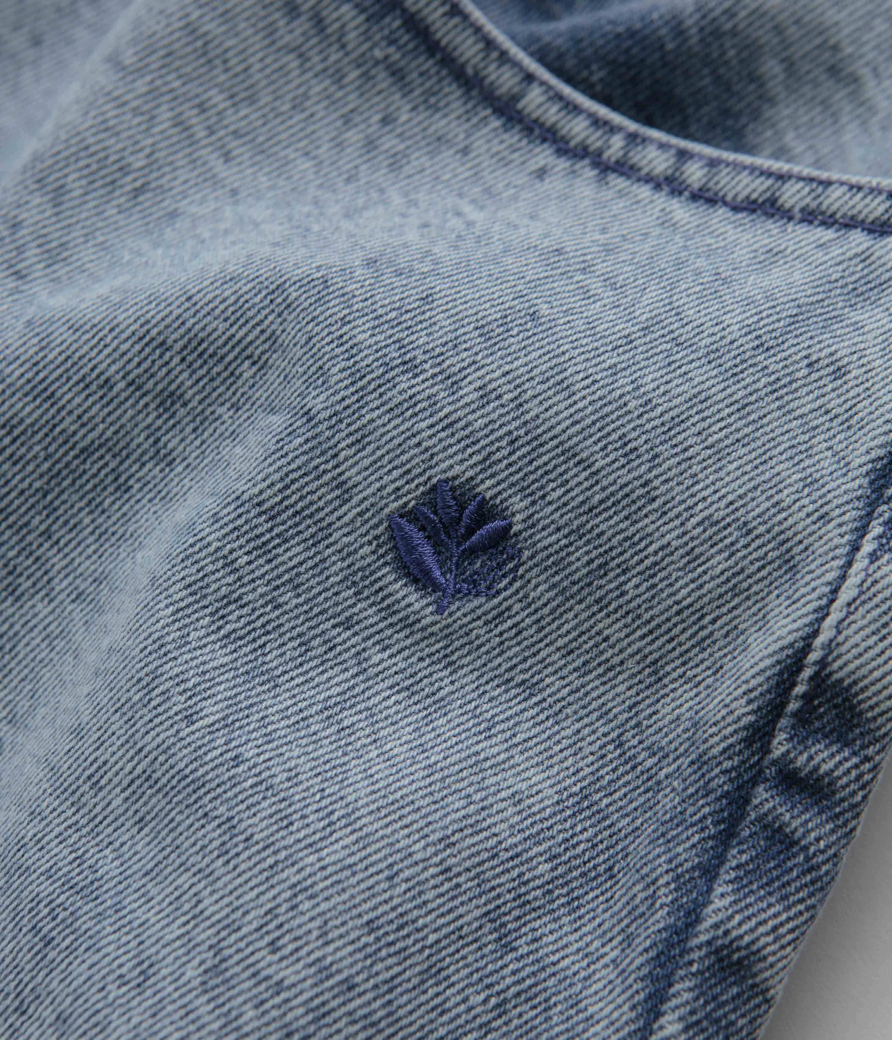 Magenta OG Stitch Jeans - Washed Denim - Image 8