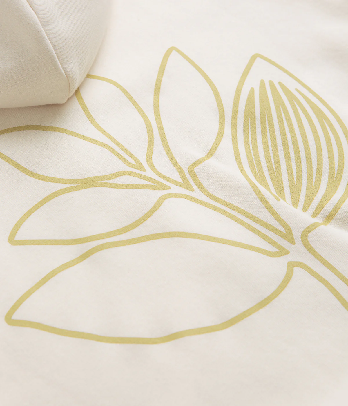 Magenta Outline Hoodie - Natural - Image 5