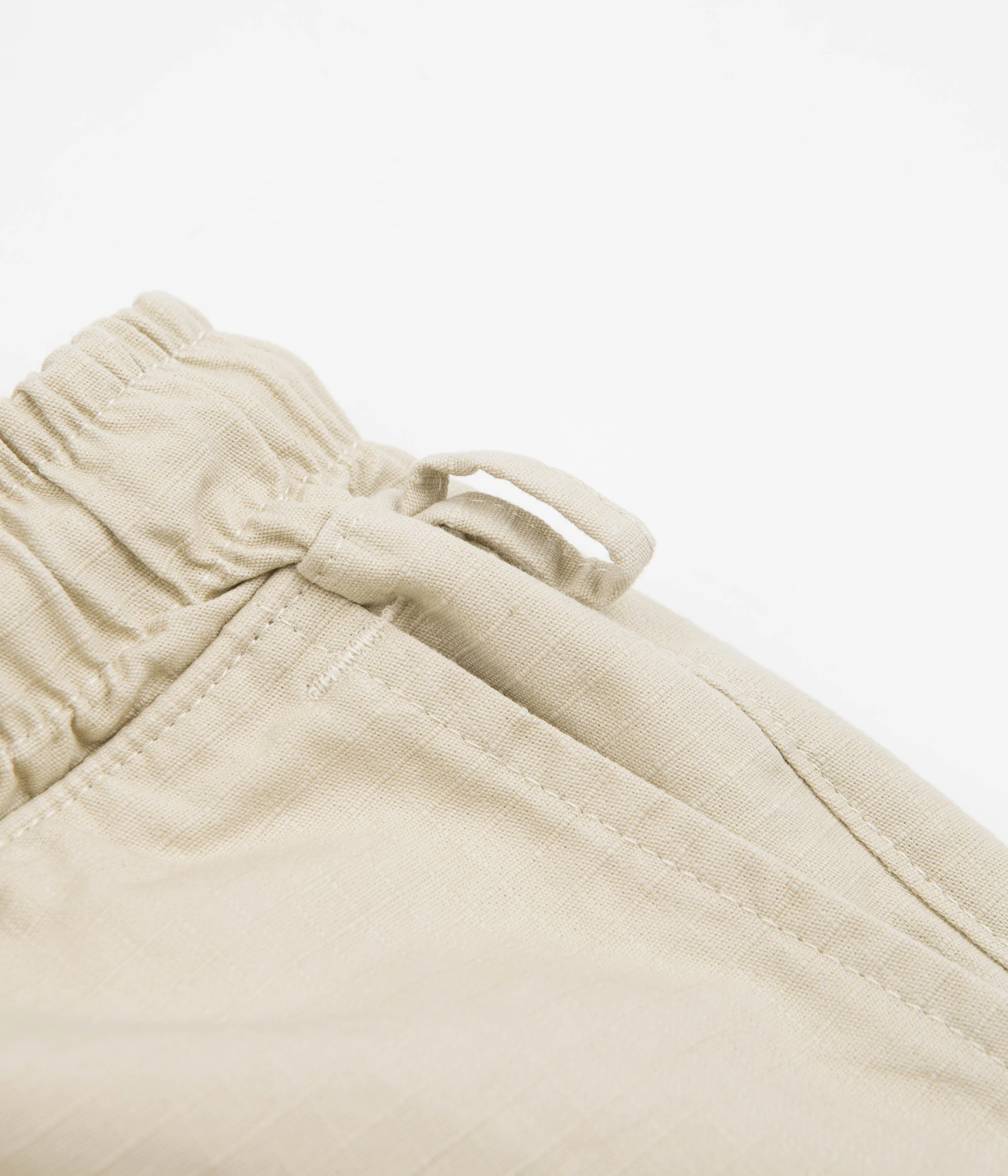 Magenta Ripstop Loose Long Shorts - Sand - Image 6