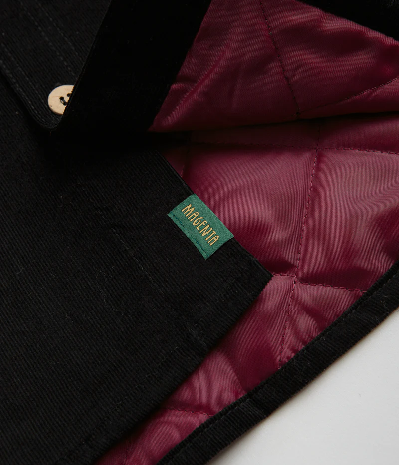 Magenta Rover Cord Overshirt - Black - Image 10