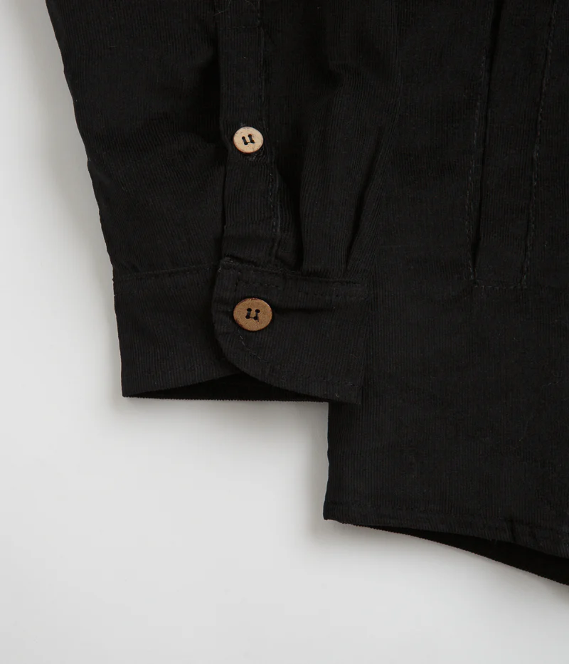 Magenta Rover Cord Overshirt - Black - Image 3