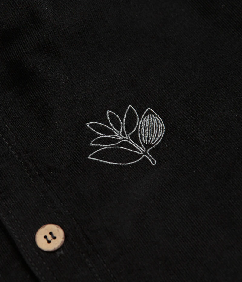 Magenta Rover Cord Overshirt - Black - Image 4
