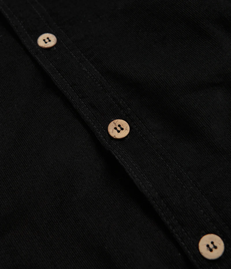 Magenta Rover Cord Overshirt - Black - Image 7
