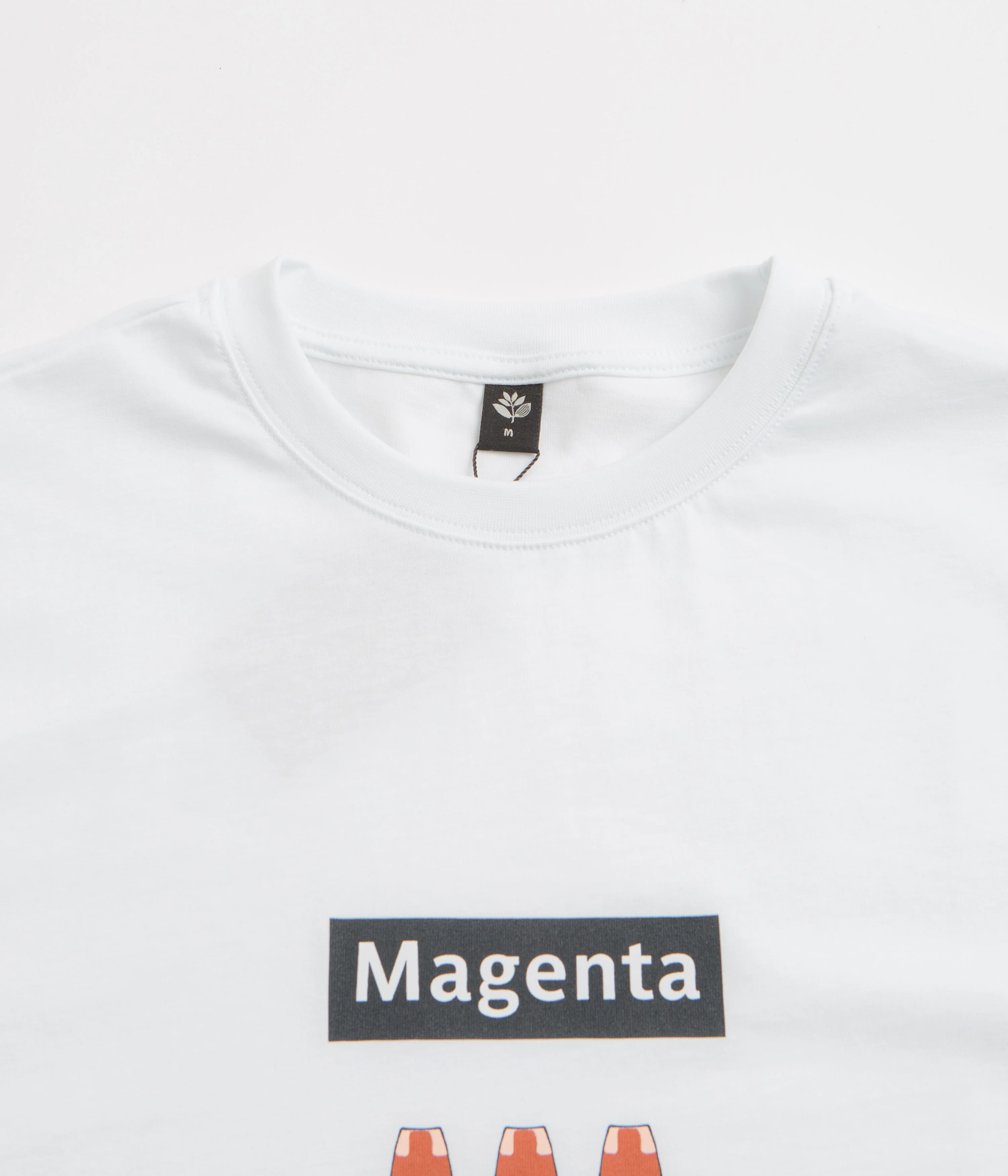 Magenta Station T-Shirt - White - Image 2