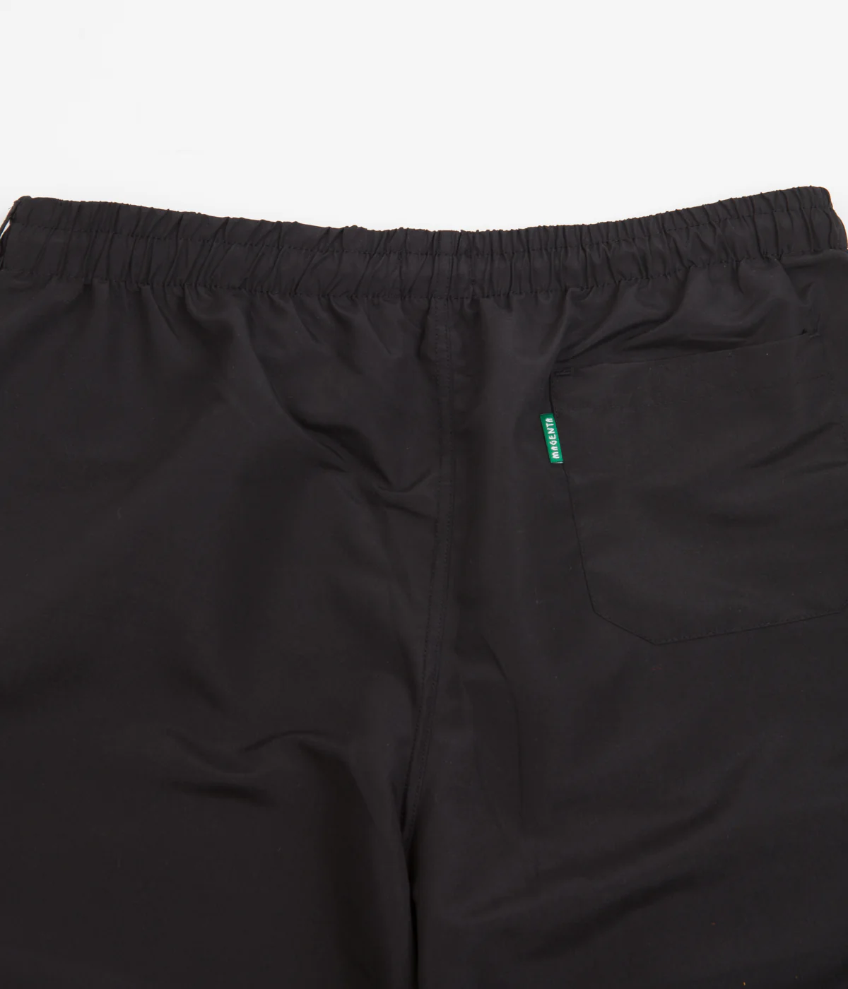Magenta Sunset Nylon Shorts - Black - Image 5