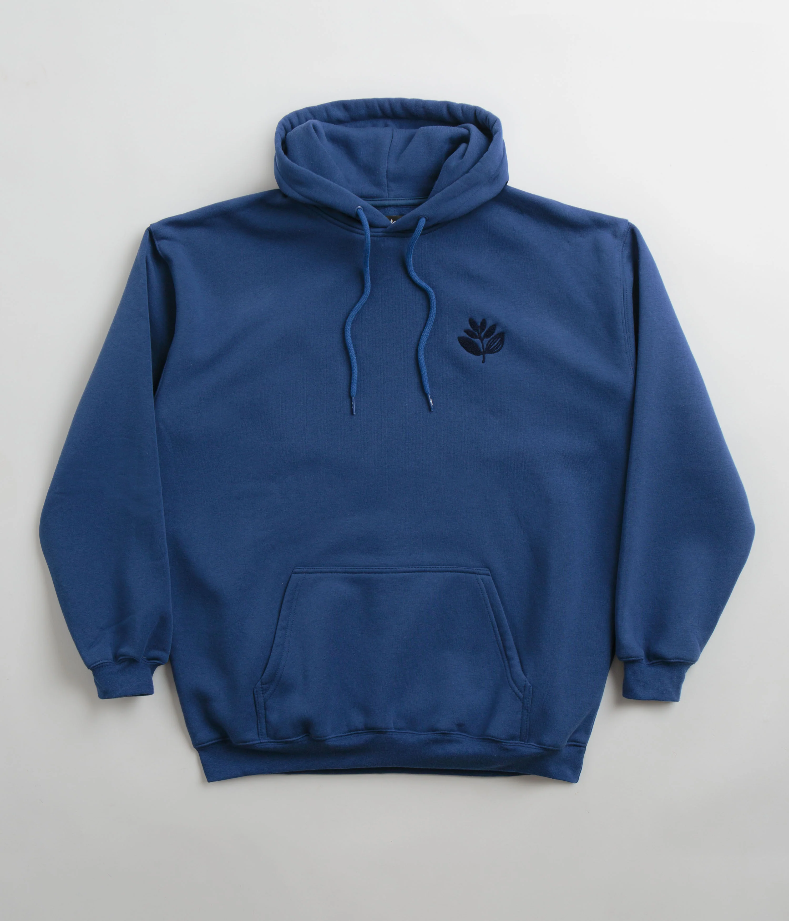 Magenta Terry Plant Hoodie - Ocean Blue - Image 2