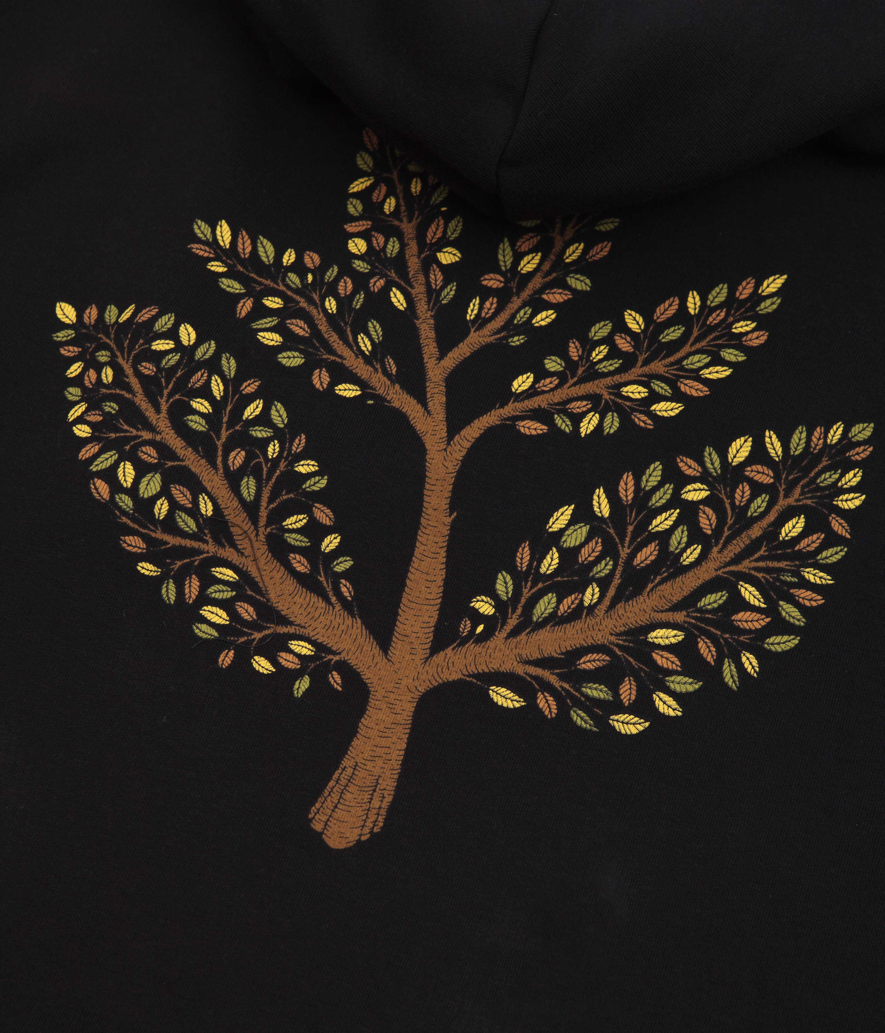 Magenta Tree Plant Hoodie - Black - Image 7