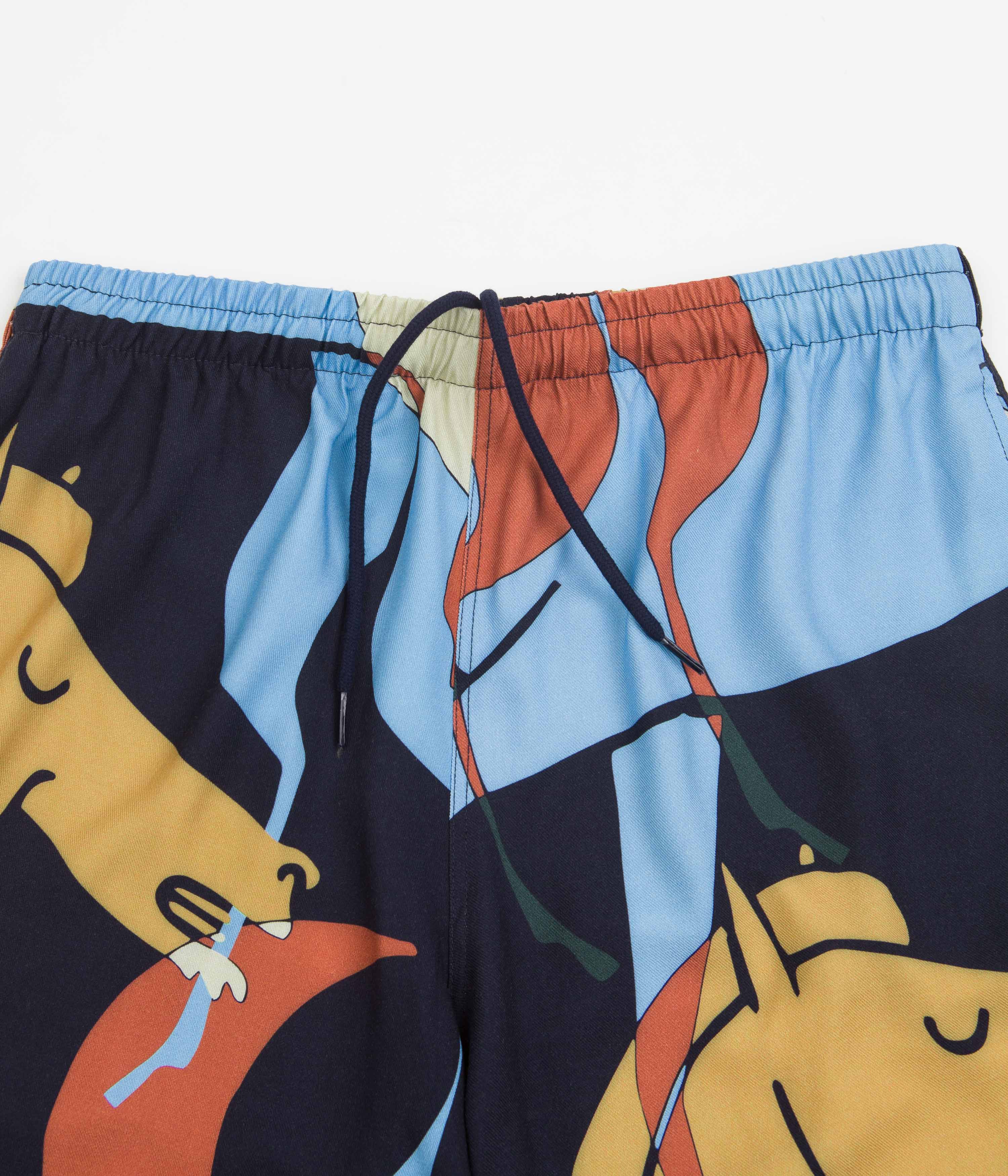 Magenta Wild Horses Shorts - Multi - Image 5