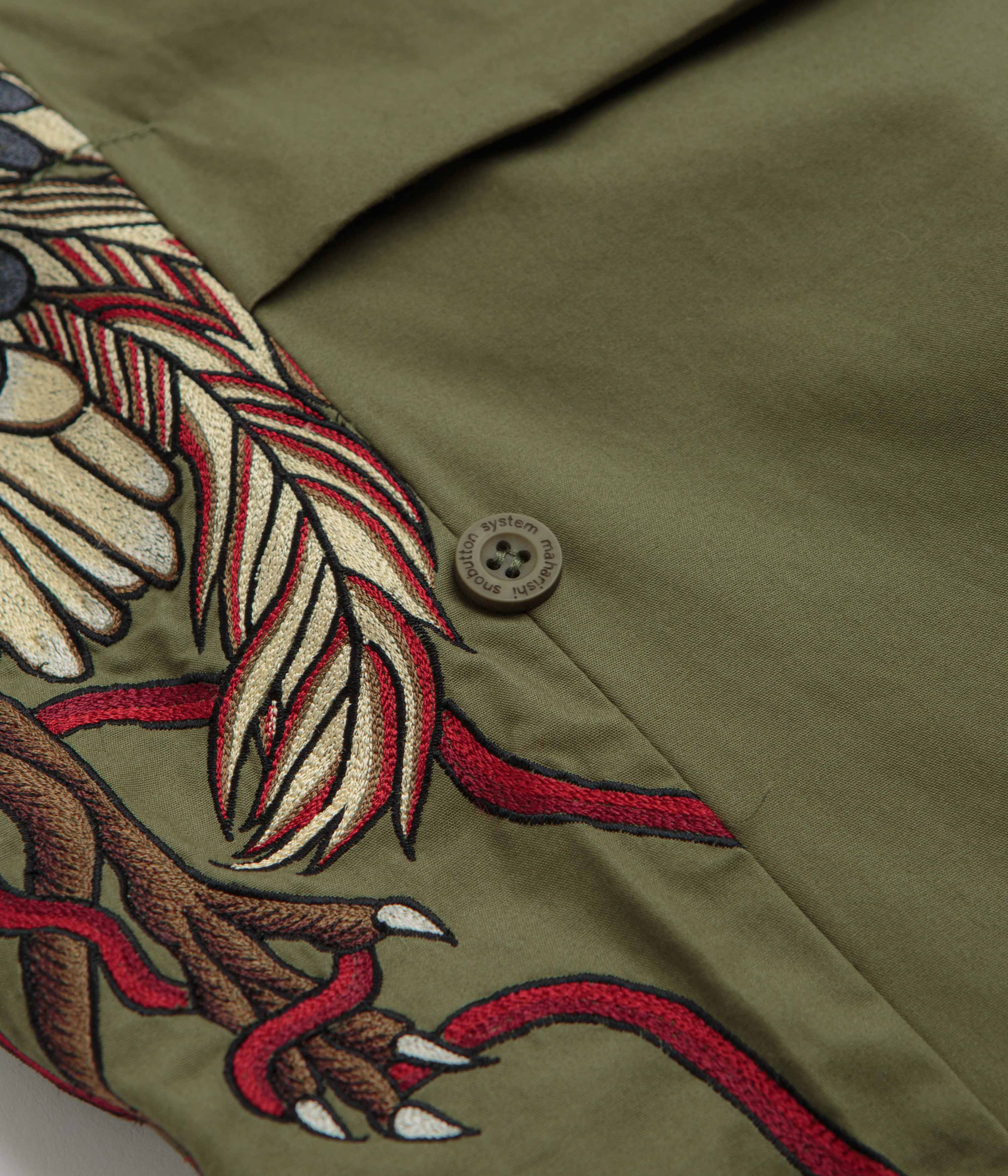 Maharishi Crow & Heron Loose Snopants - Olive - Image 10