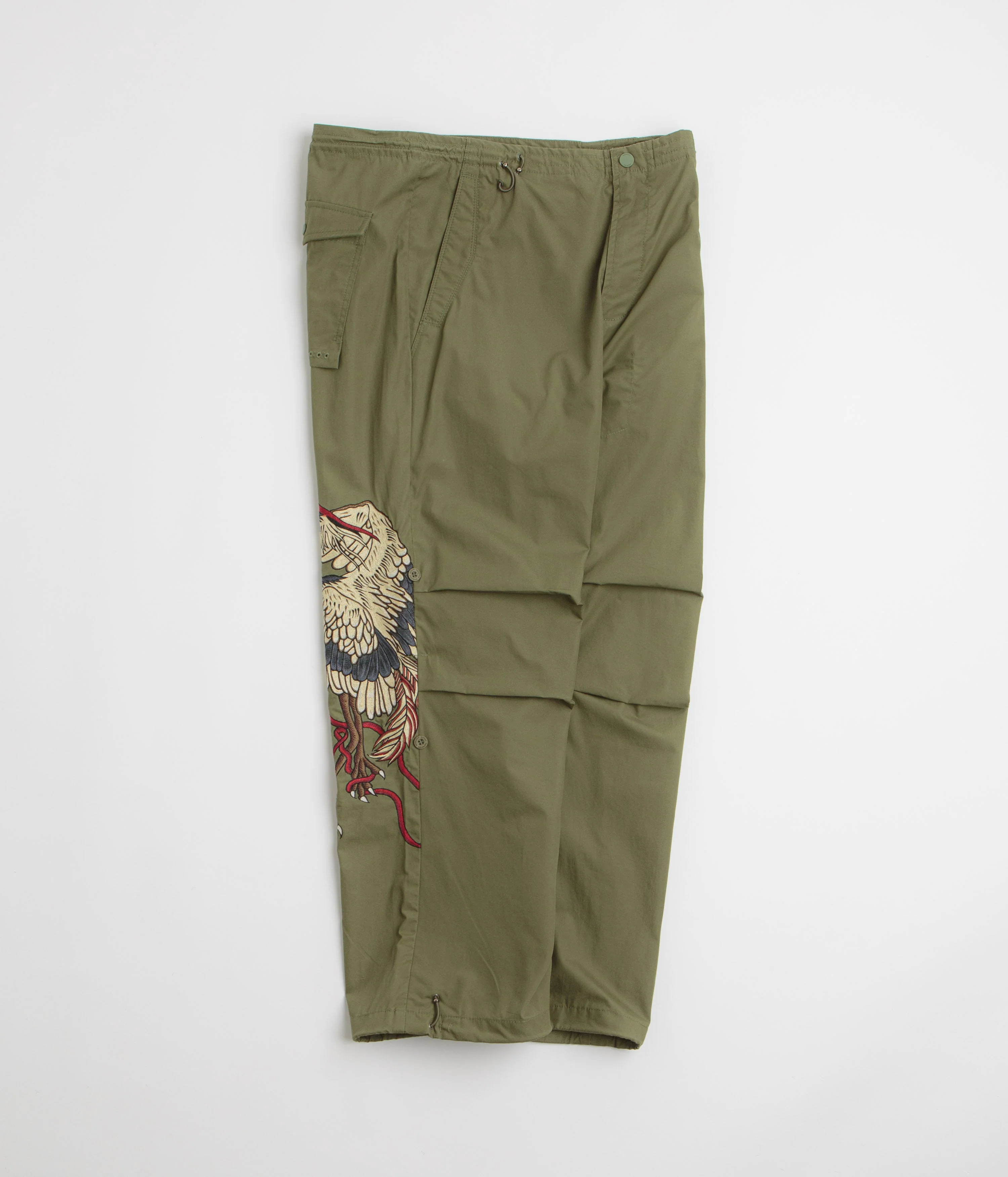 Maharishi Crow & Heron Loose Snopants - Olive - Image 3