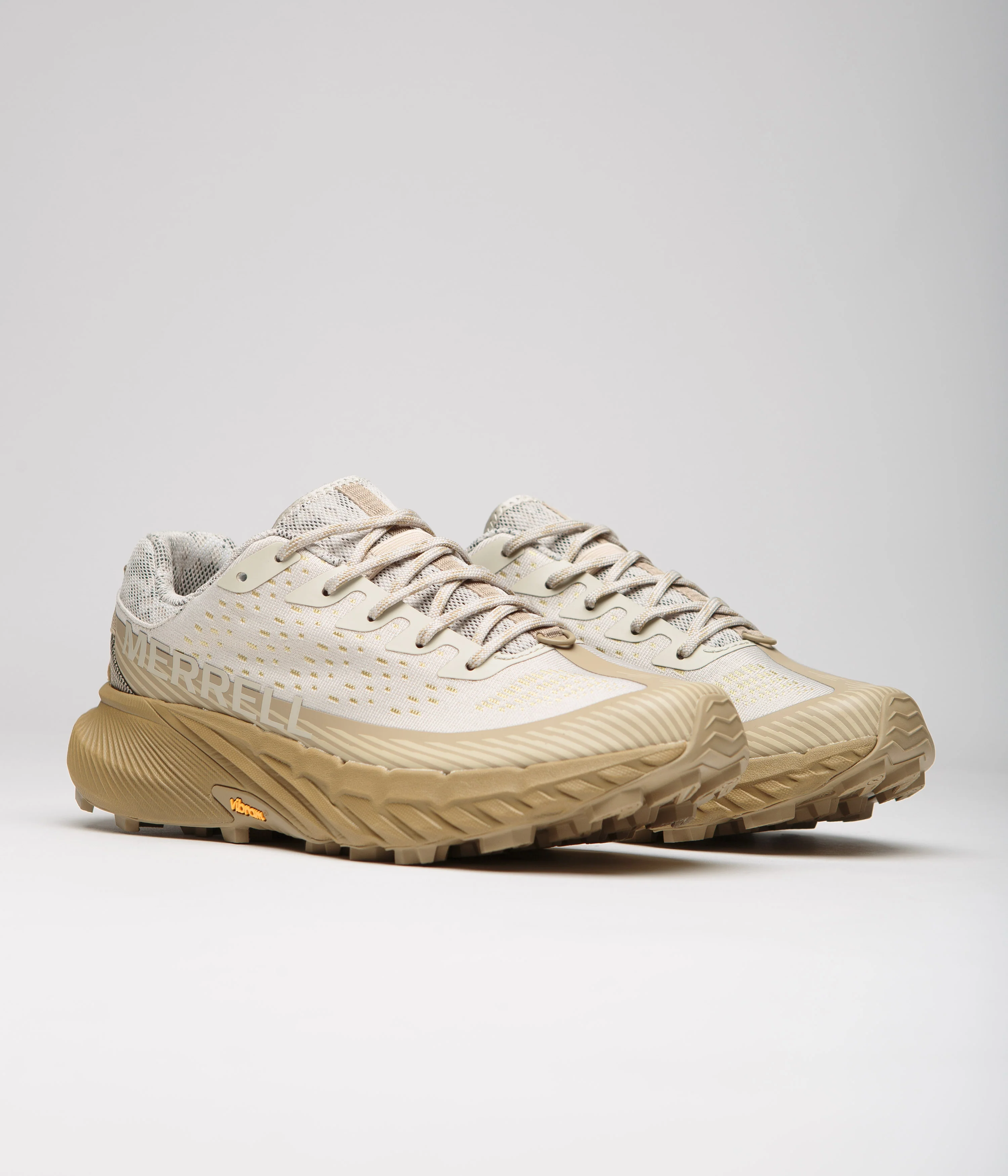 Merrell Agility Peak 5 Shoes - Oyster / Coyote - Image 2