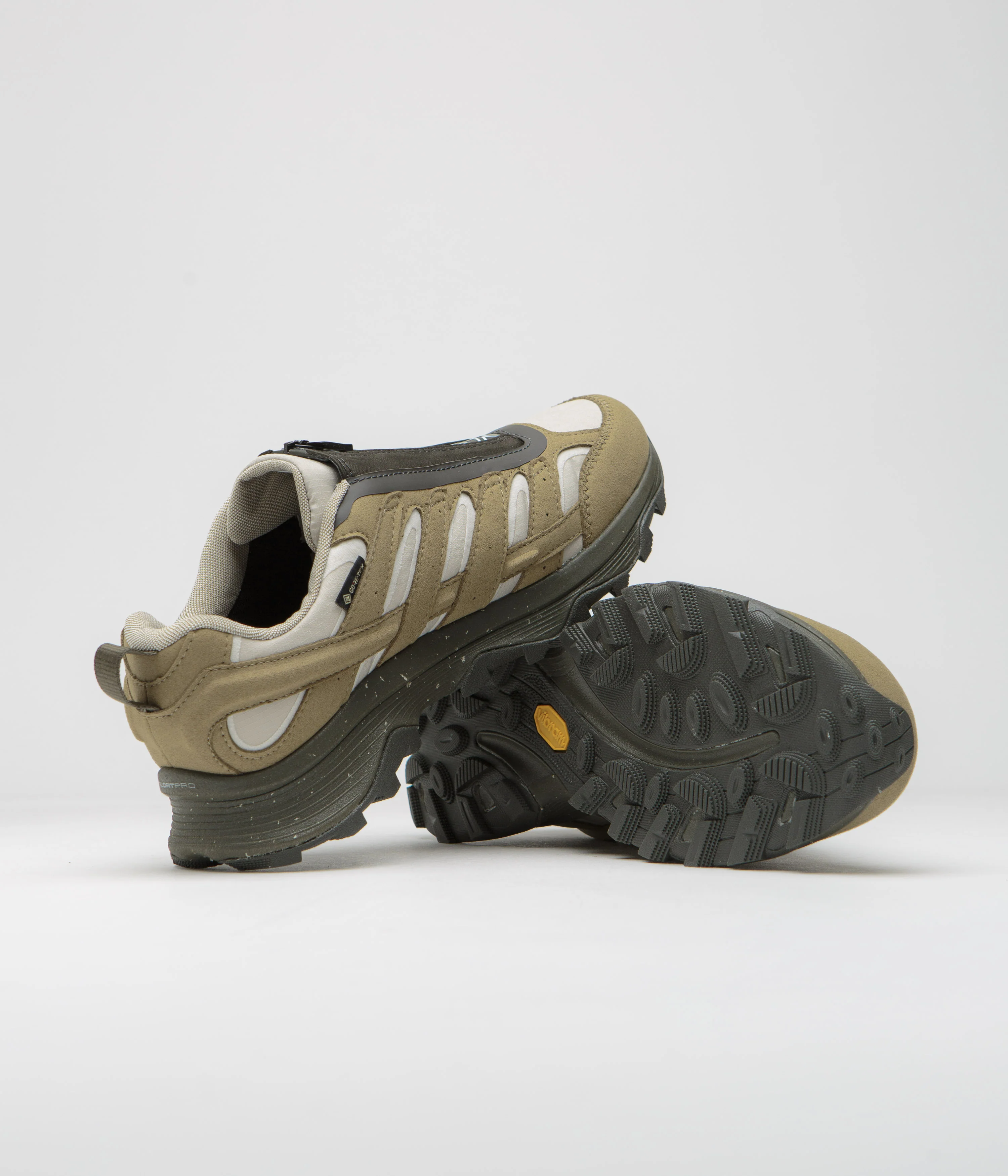 Merrell Moab Speed Zip GTX SE Shoes - Coyote / Olive - Image 5