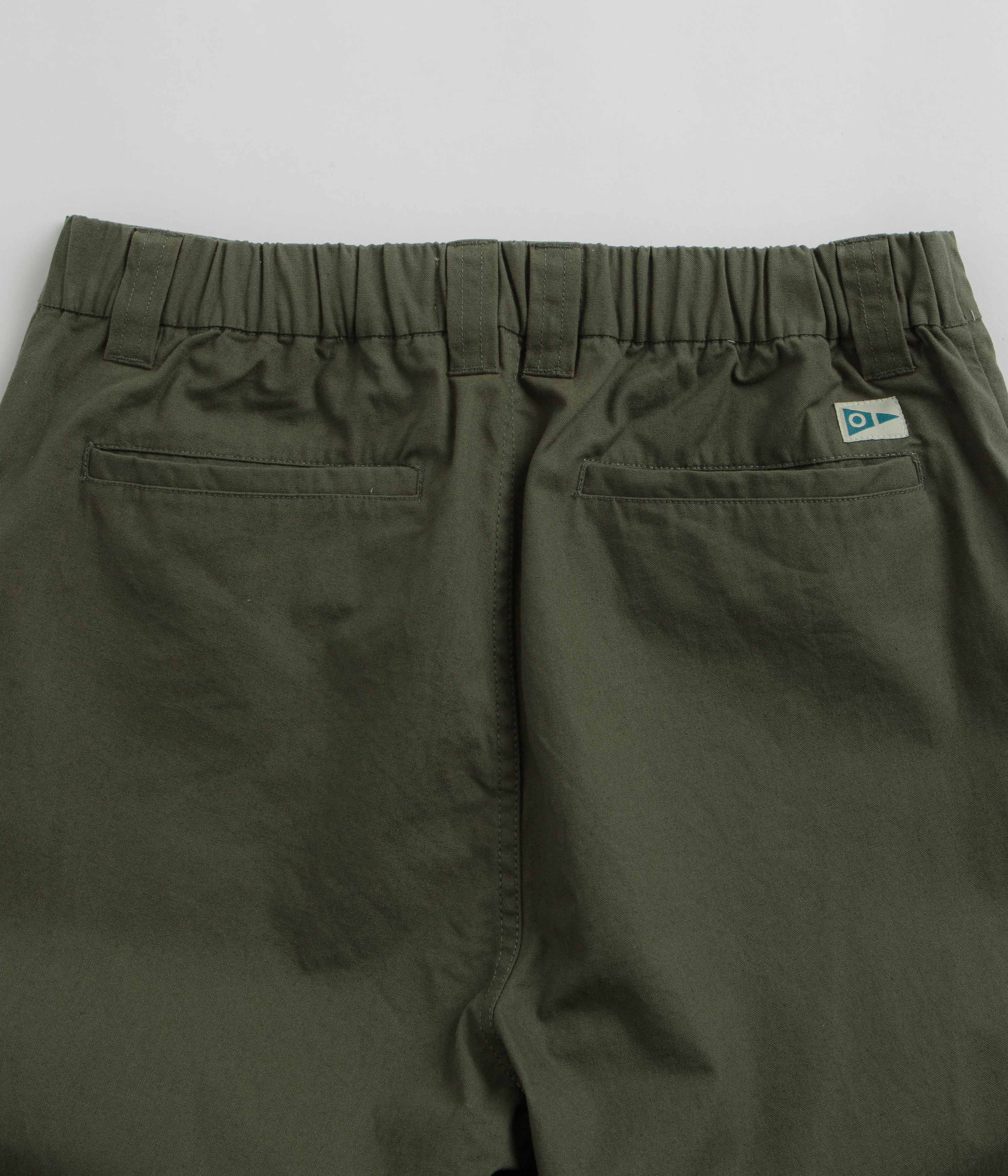 Mollusk Boat Pants - Dark Moss - Image 8