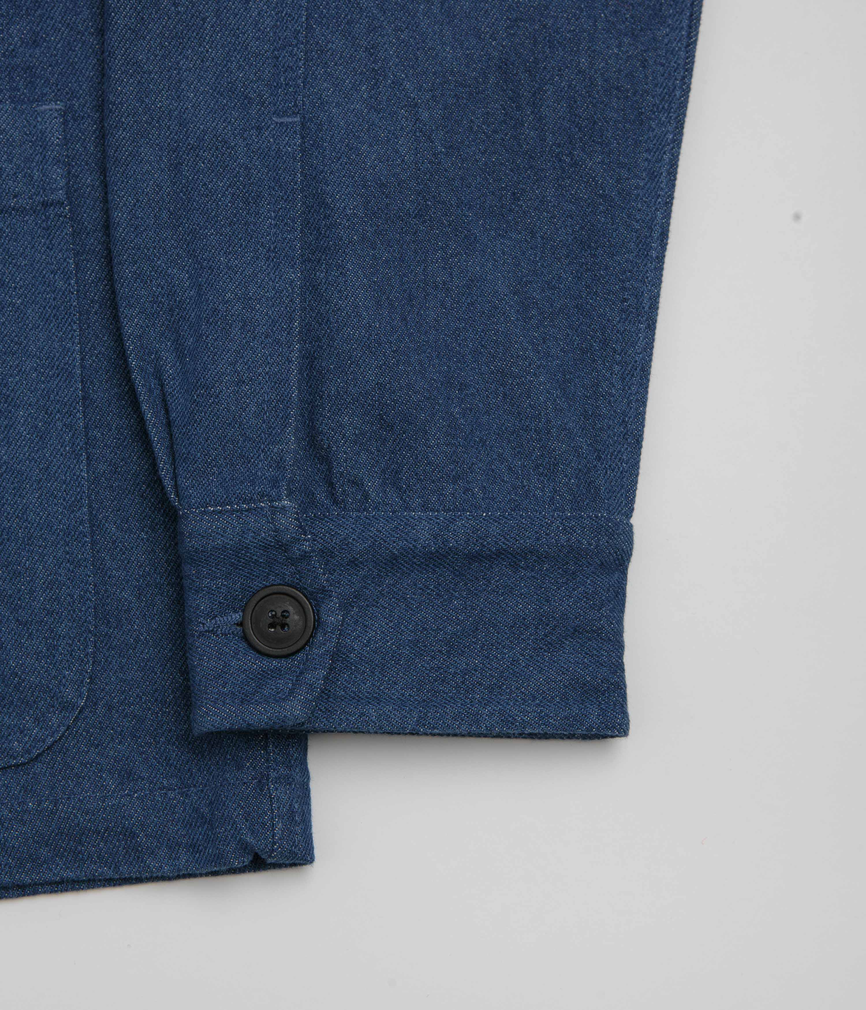 Mollusk Builder Jacket - Indigo Denim - Image 6