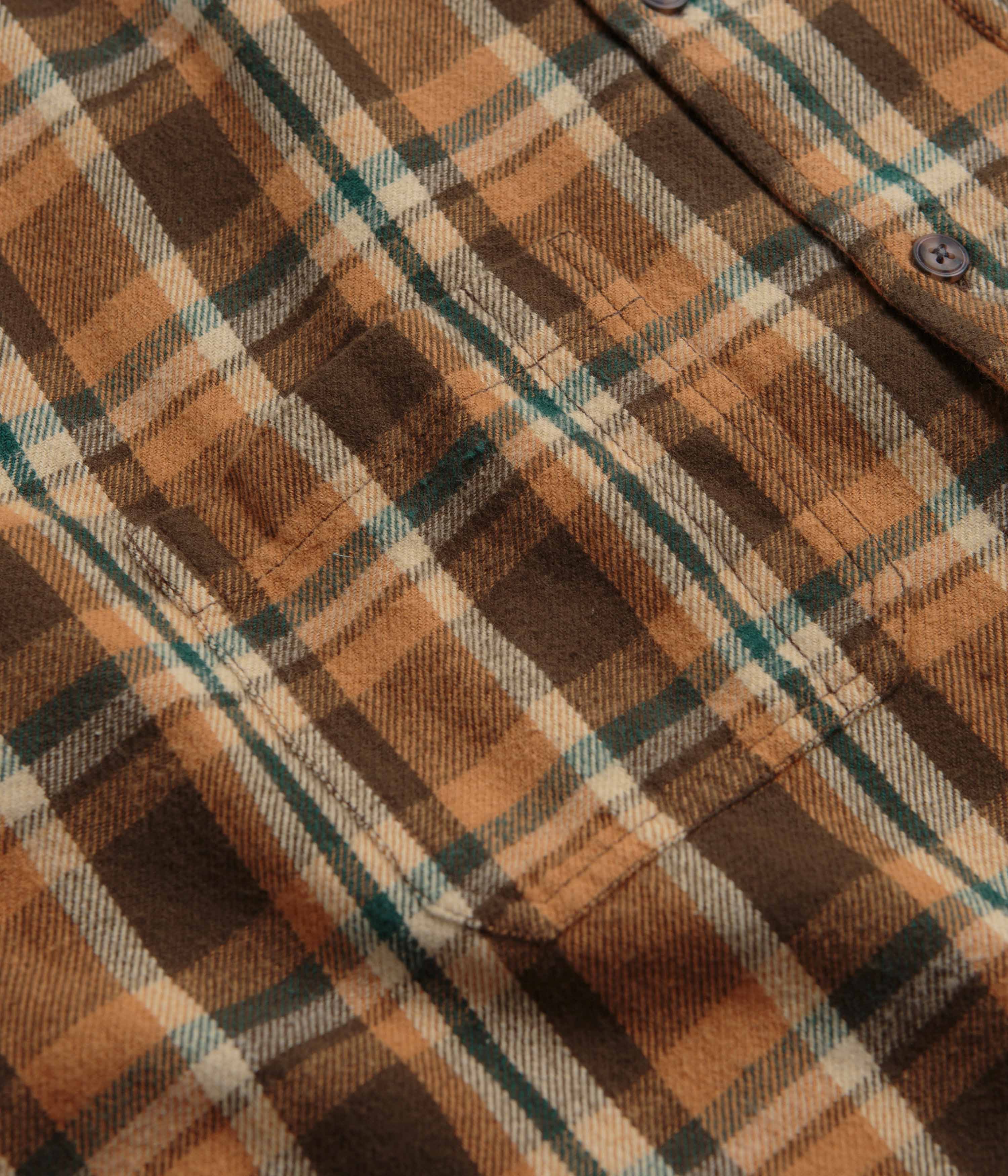 Mollusk Builder Shirt - Redwood Plaid - Image 3