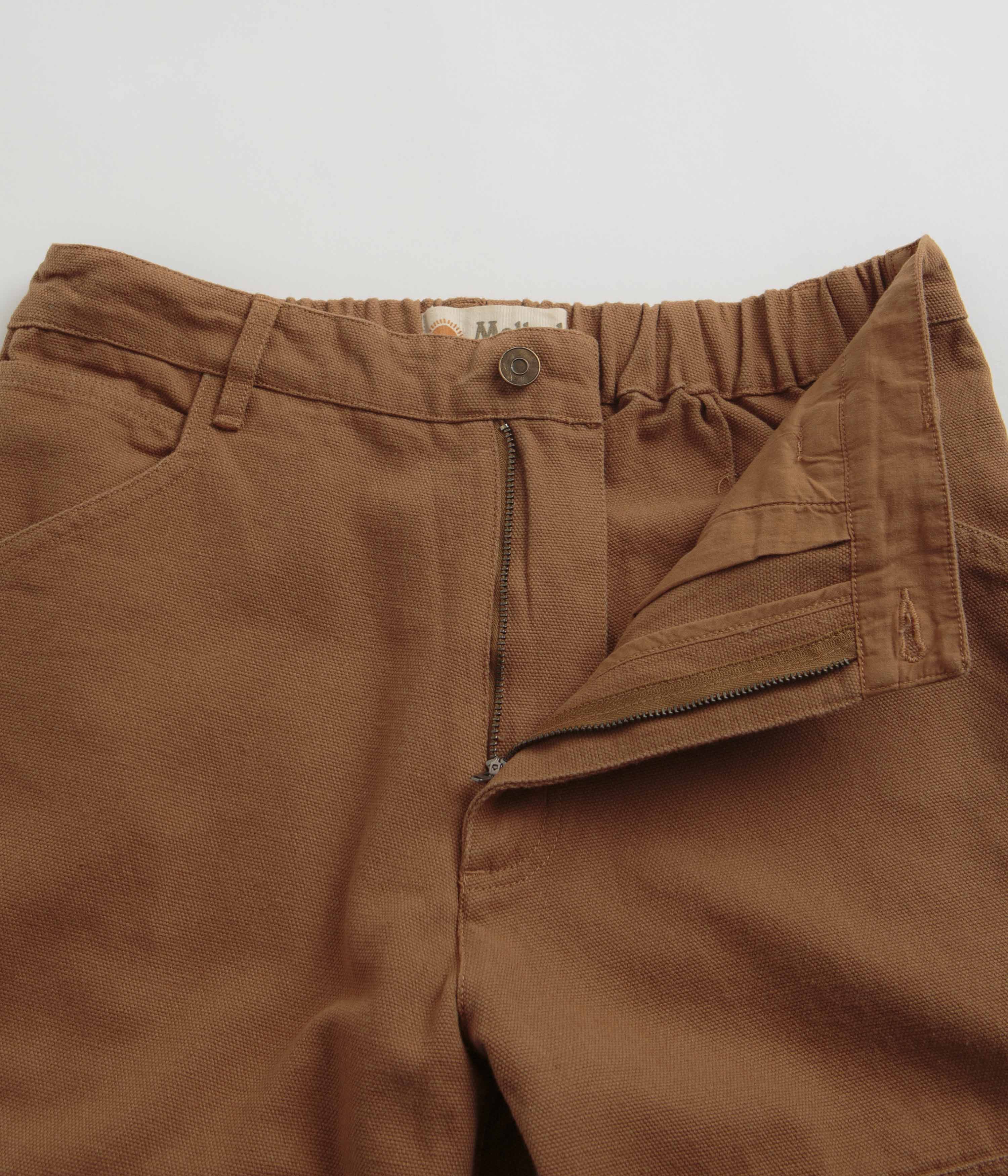 Mollusk Canvas Work Pants  - Almond - Image 7