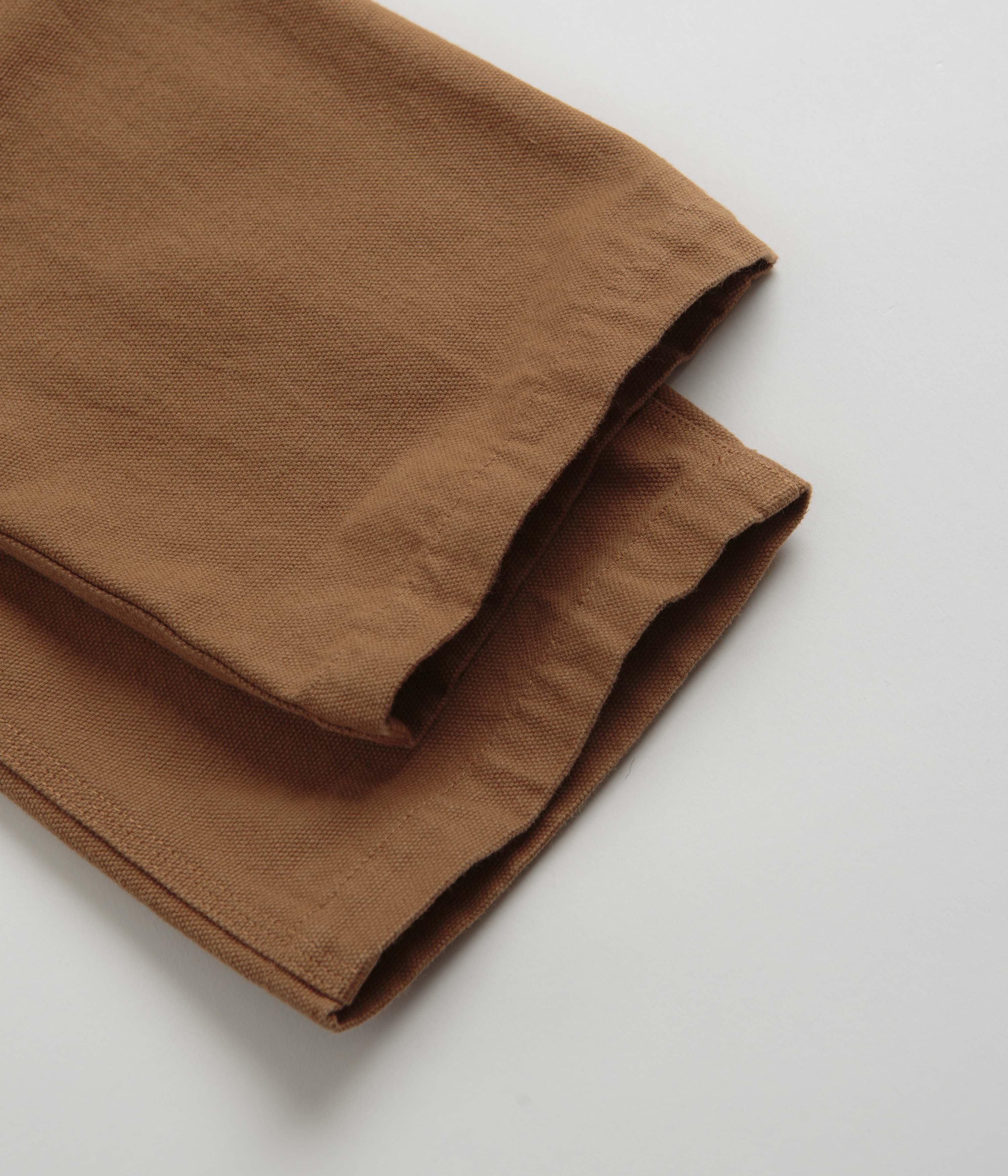 Mollusk Canvas Work Pants  - Almond - Image 9